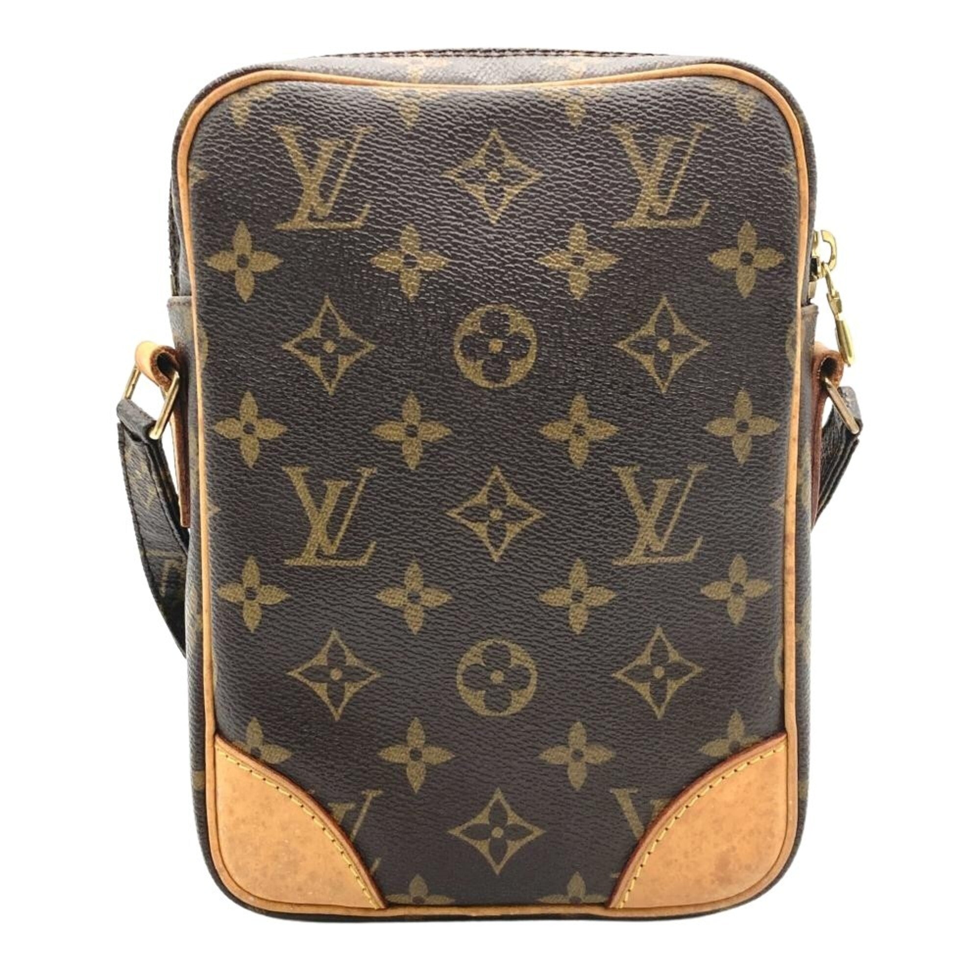 Louis Vuitton Brown Monogram Shoulder Bag (Pre-Owned)