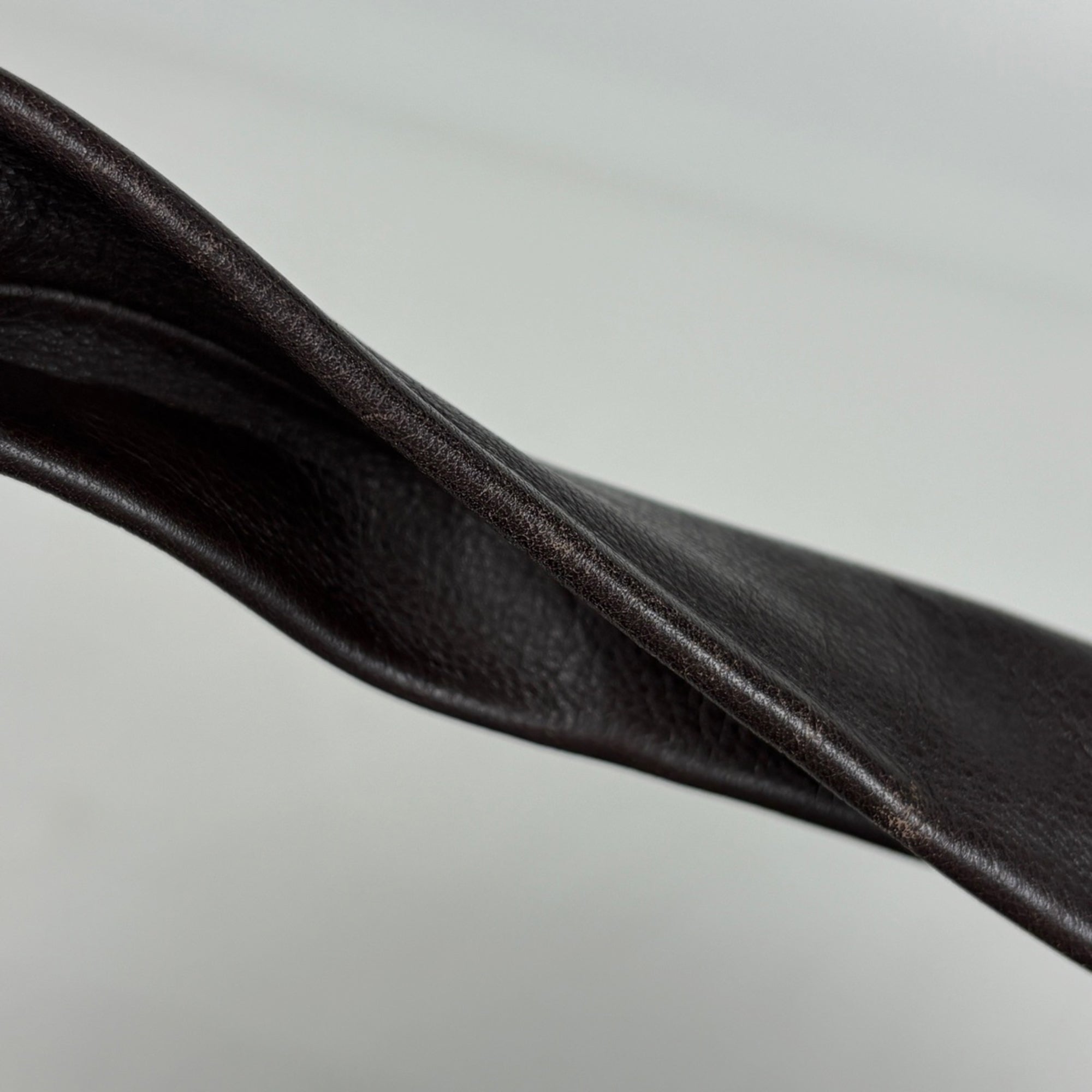 Celine Dark Brown Leather Handbag (Pre-Owned)