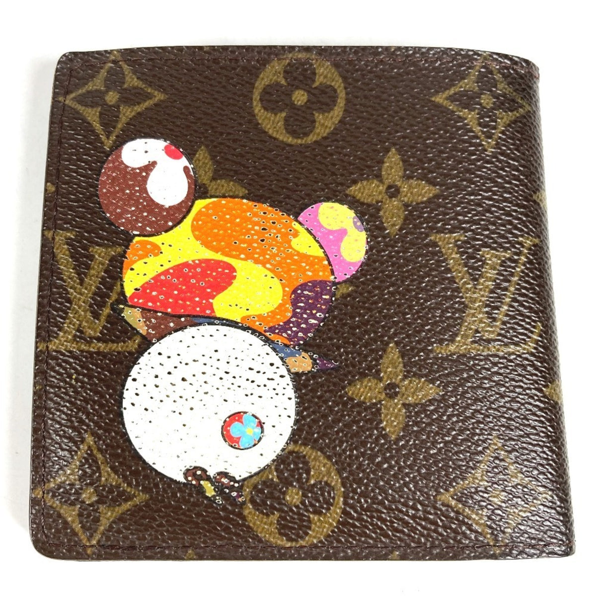 Louis Vuitton Brown Monogram Panda Monogram Wallet (Bi-Fold) (Pre-Owned)