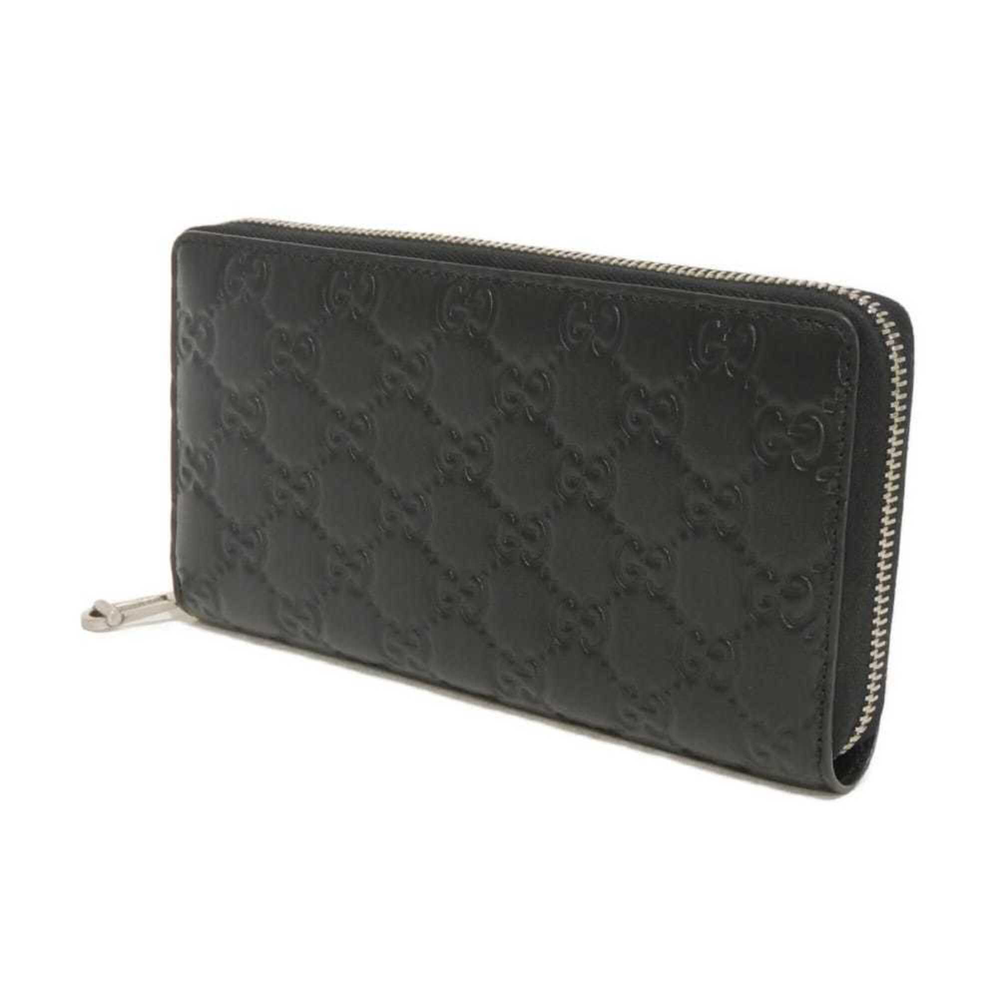 Gucci Black Long Wallet (Bi-Fold) (Pre-Owned)