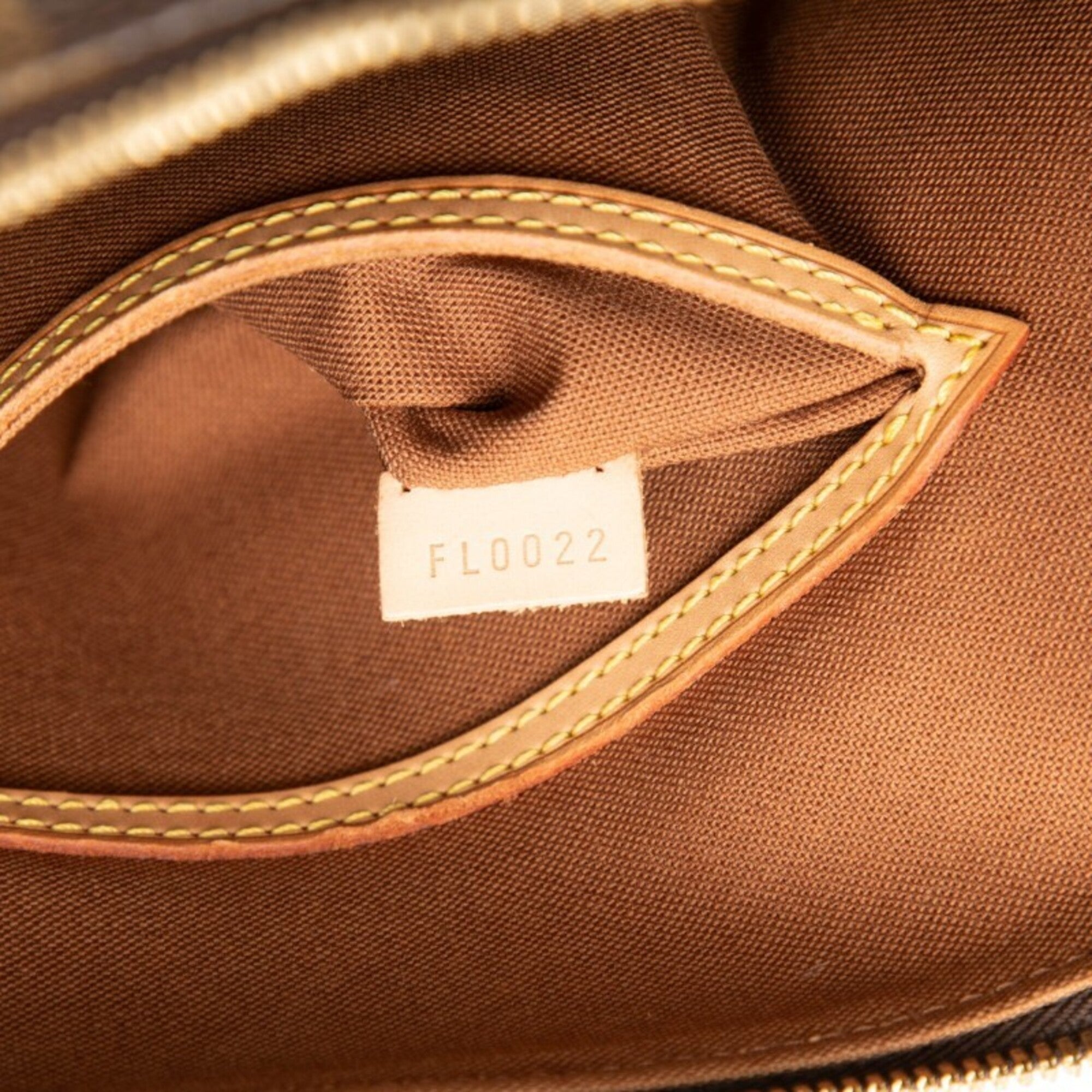 Louis Vuitton Monogram Brown Pvc Leather Handbag (Pre-Owned)
