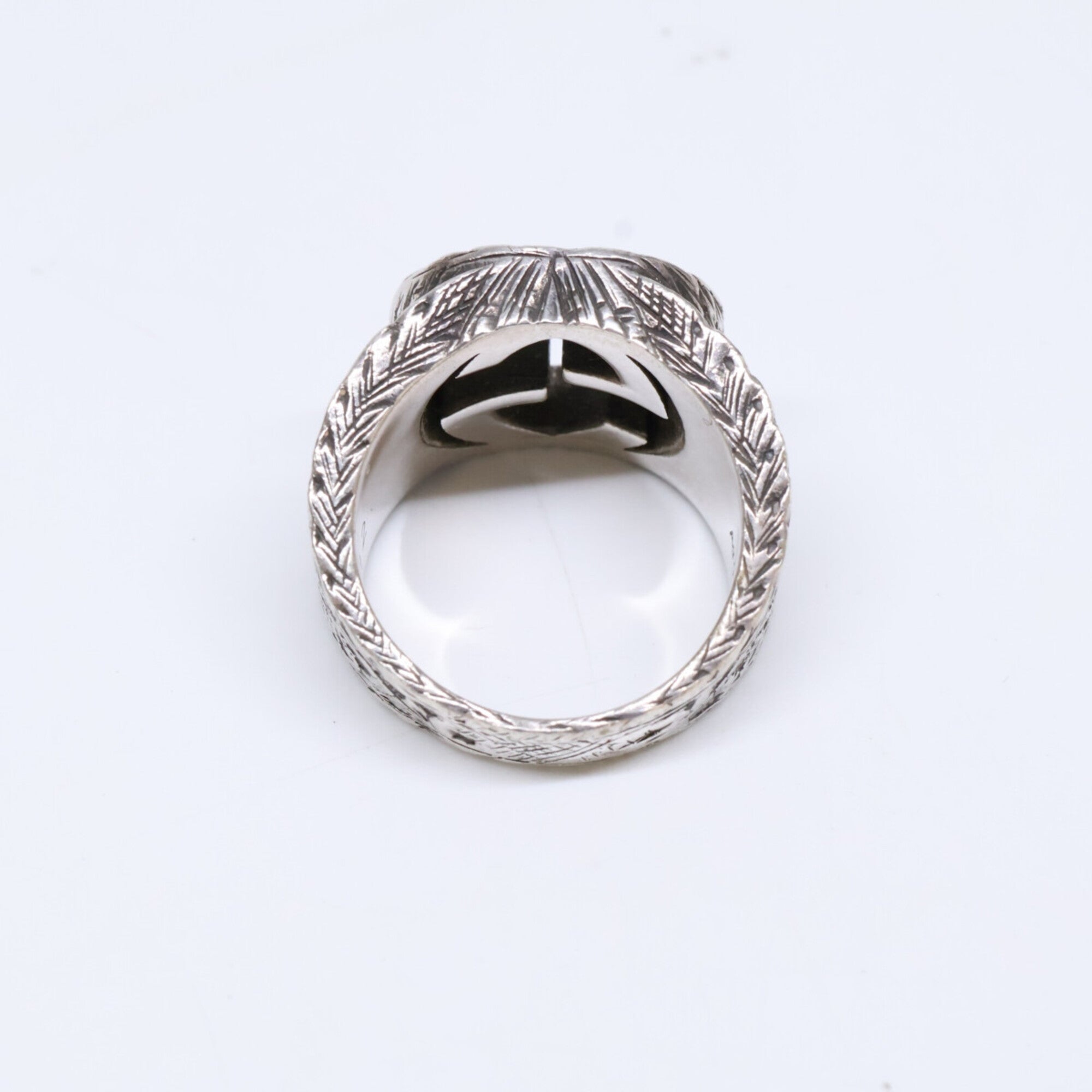 Gucci Silver Silver 925 Band Ring (Pre-Owned)