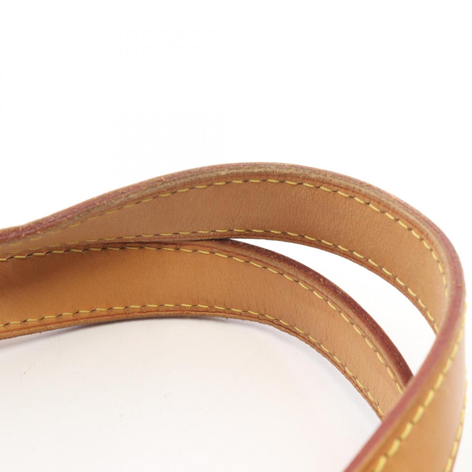 Louis Vuitton Brown Coated Canvas Pvc Monogram Leather Handbag (Pre-Owned)
