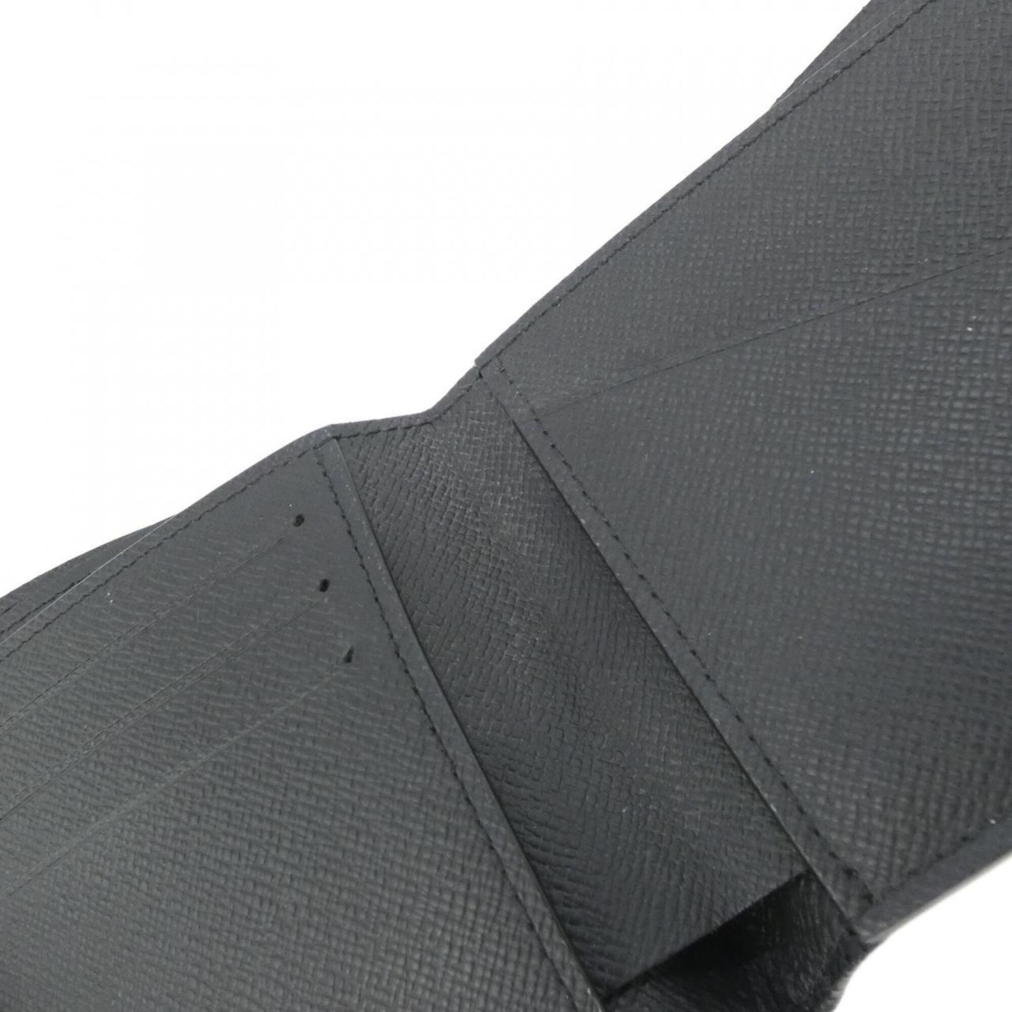 Louis Vuitton Black Leather Bill Wallet (Bi-Fold) (Pre-Owned)
