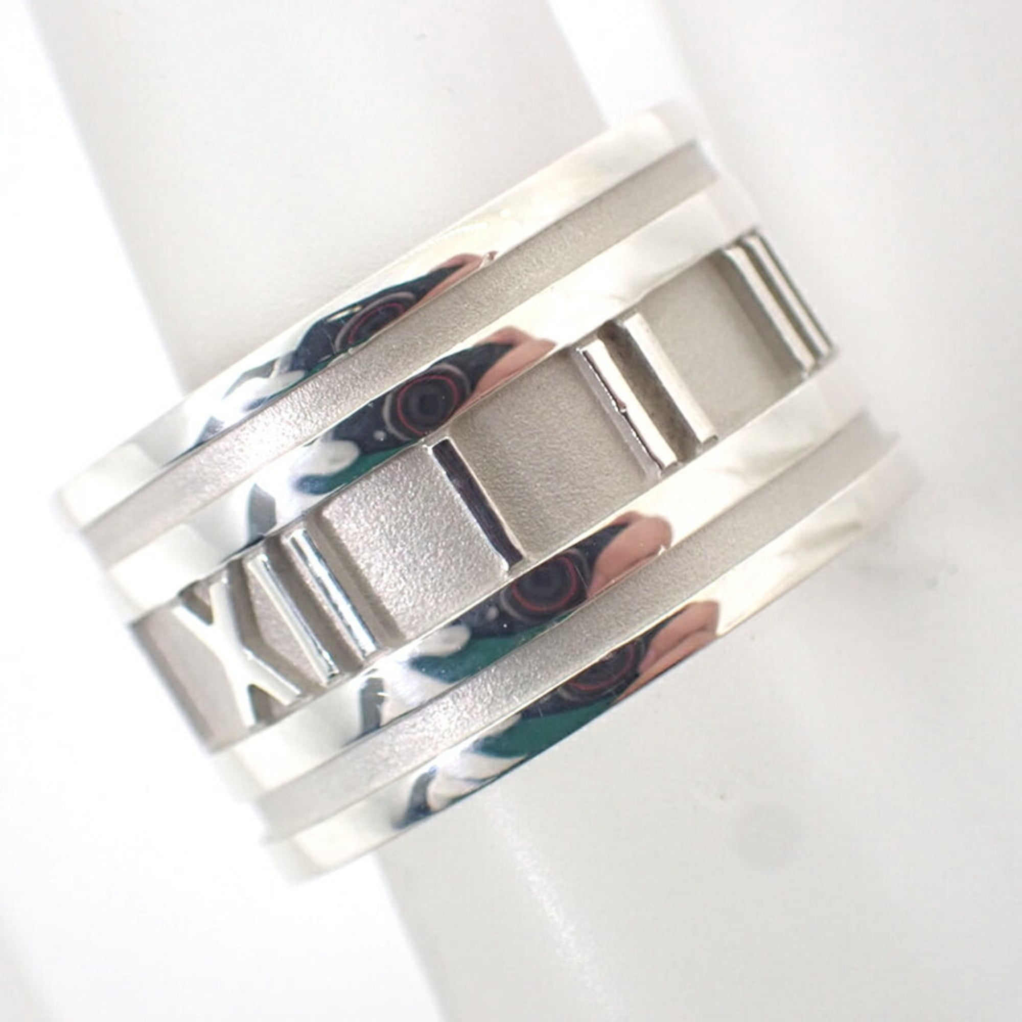 Tiffany Sterling Silver 925 Band Ring (Pre-Owned)