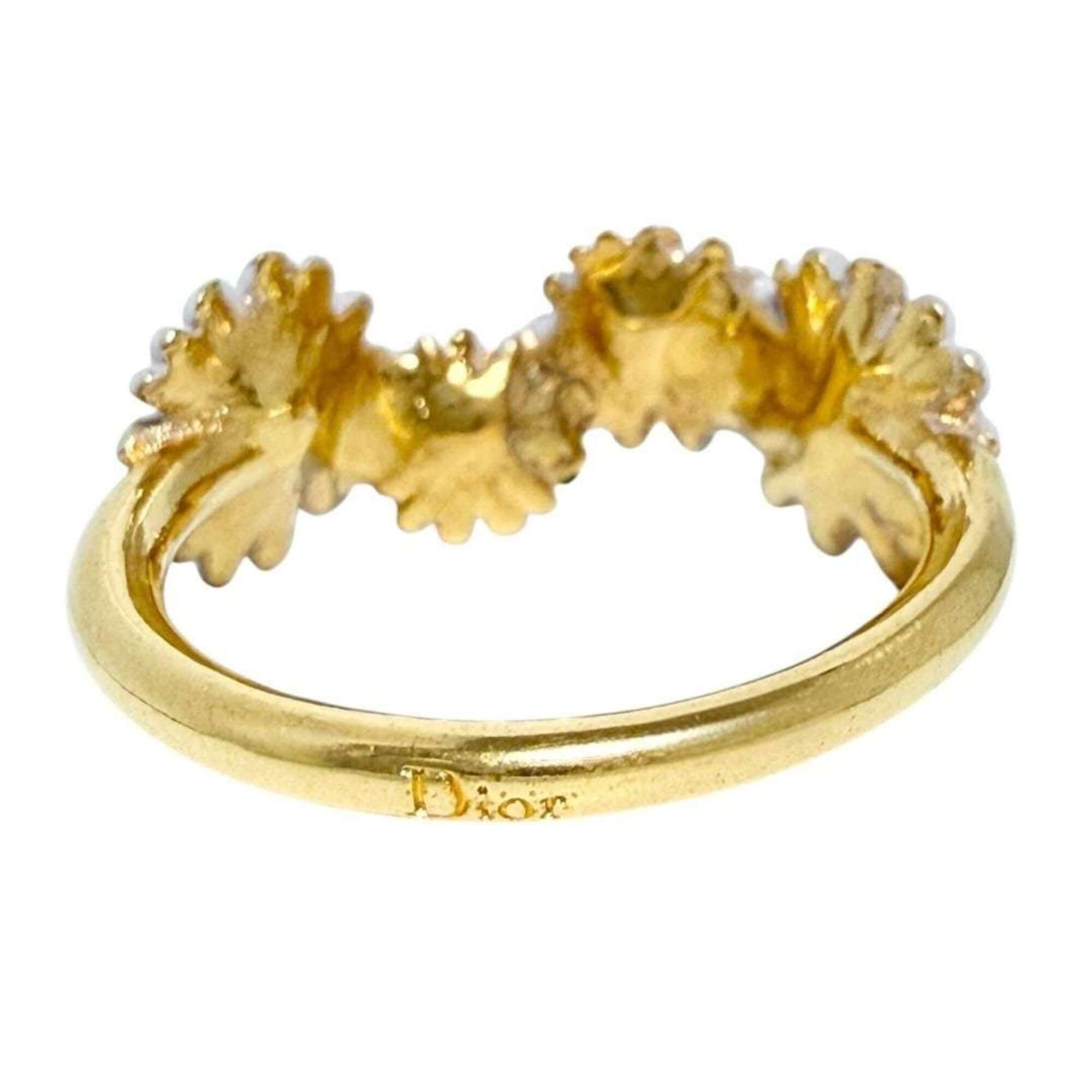 Christian Dior Metal Band Ring (Pre-Owned)