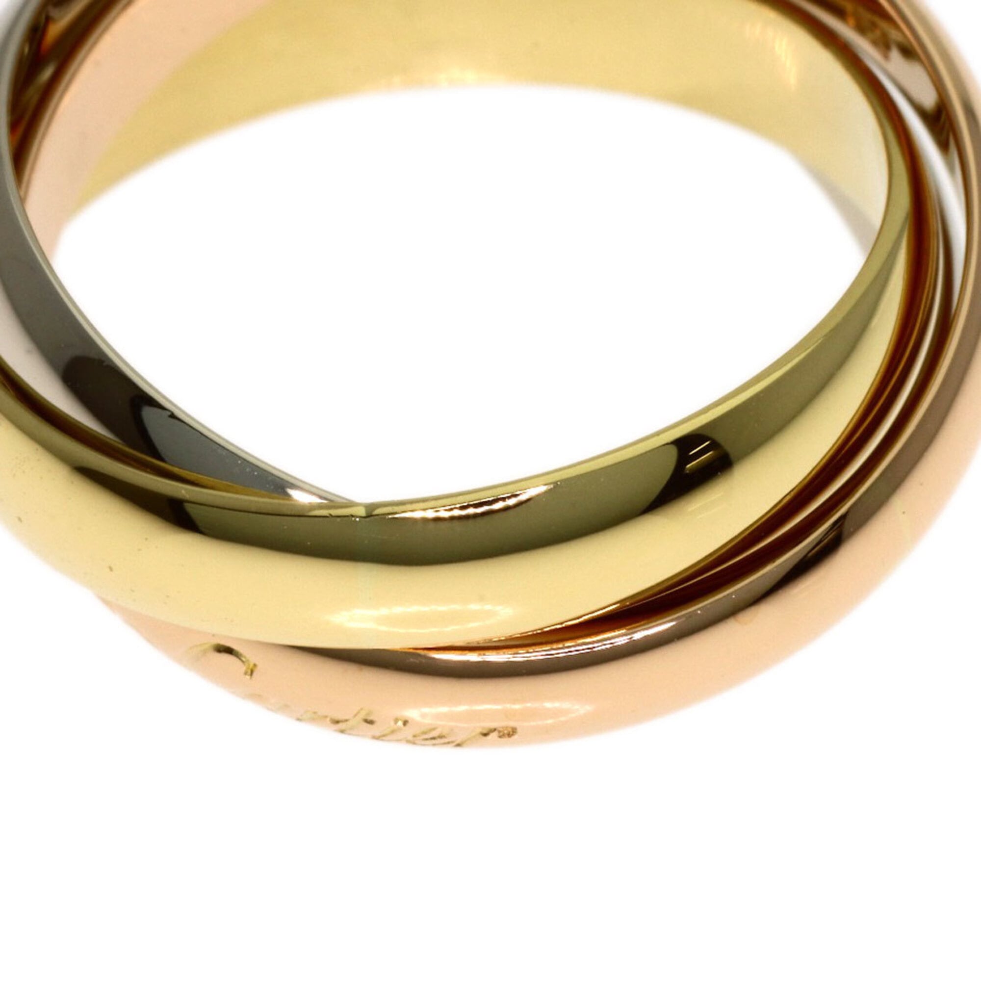 Cartier Yellow Gold (18K) Pink Gold (18K) White Gold (18K) Band Ring (Pre-Owned)