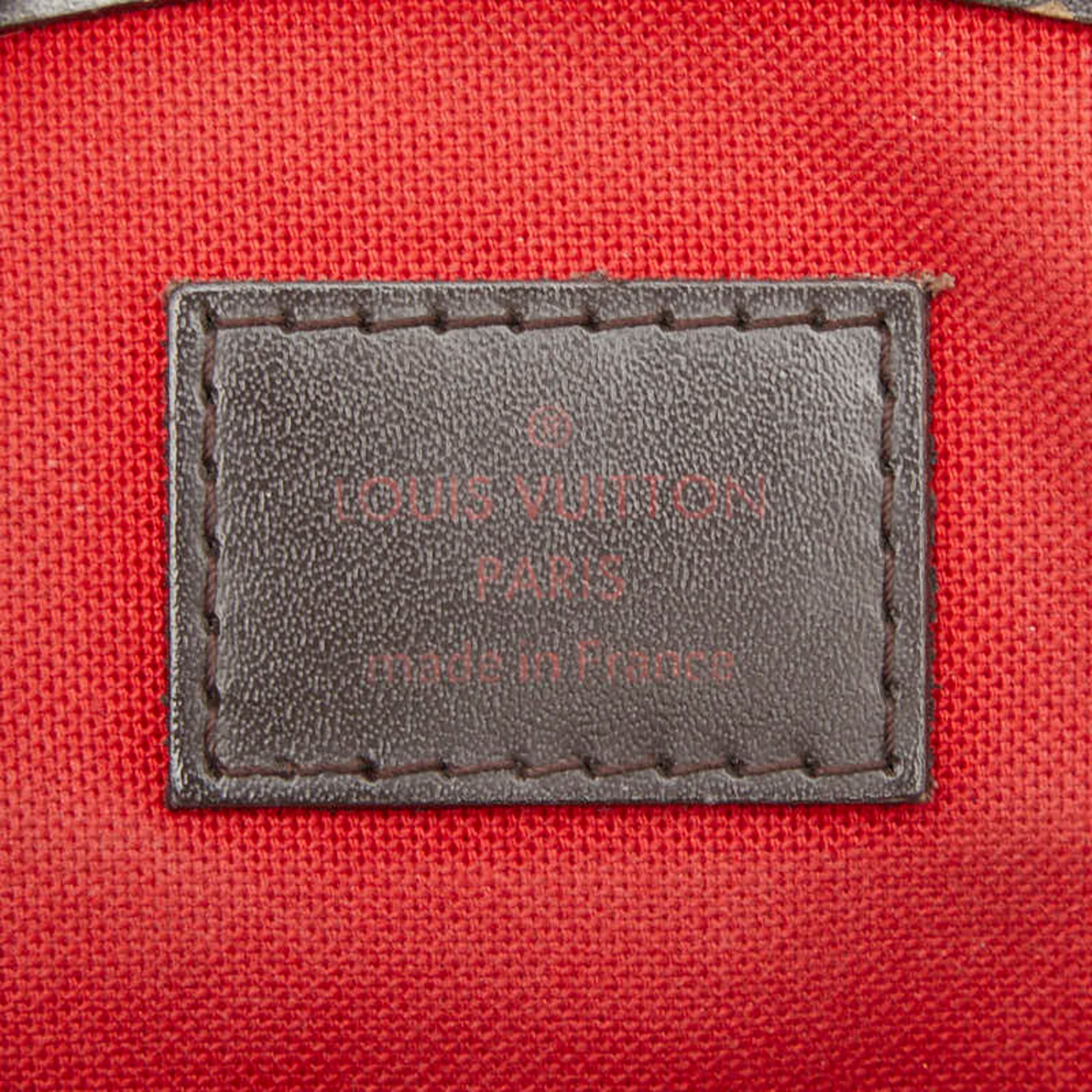 Louis Vuitton Brown Pvc Leather Handbag (Pre-Owned)