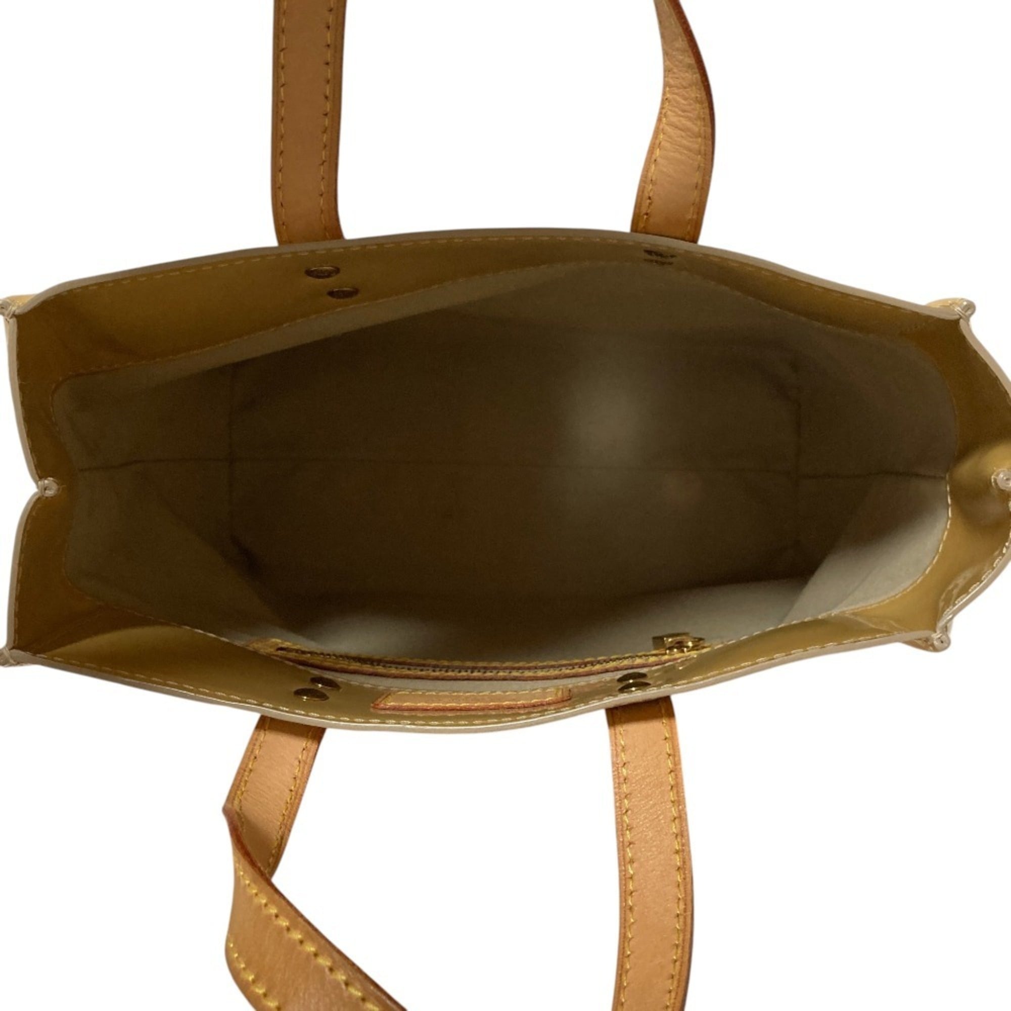 Louis Vuitton Beige Monogram Monogram Vernis Handbag (Pre-Owned)