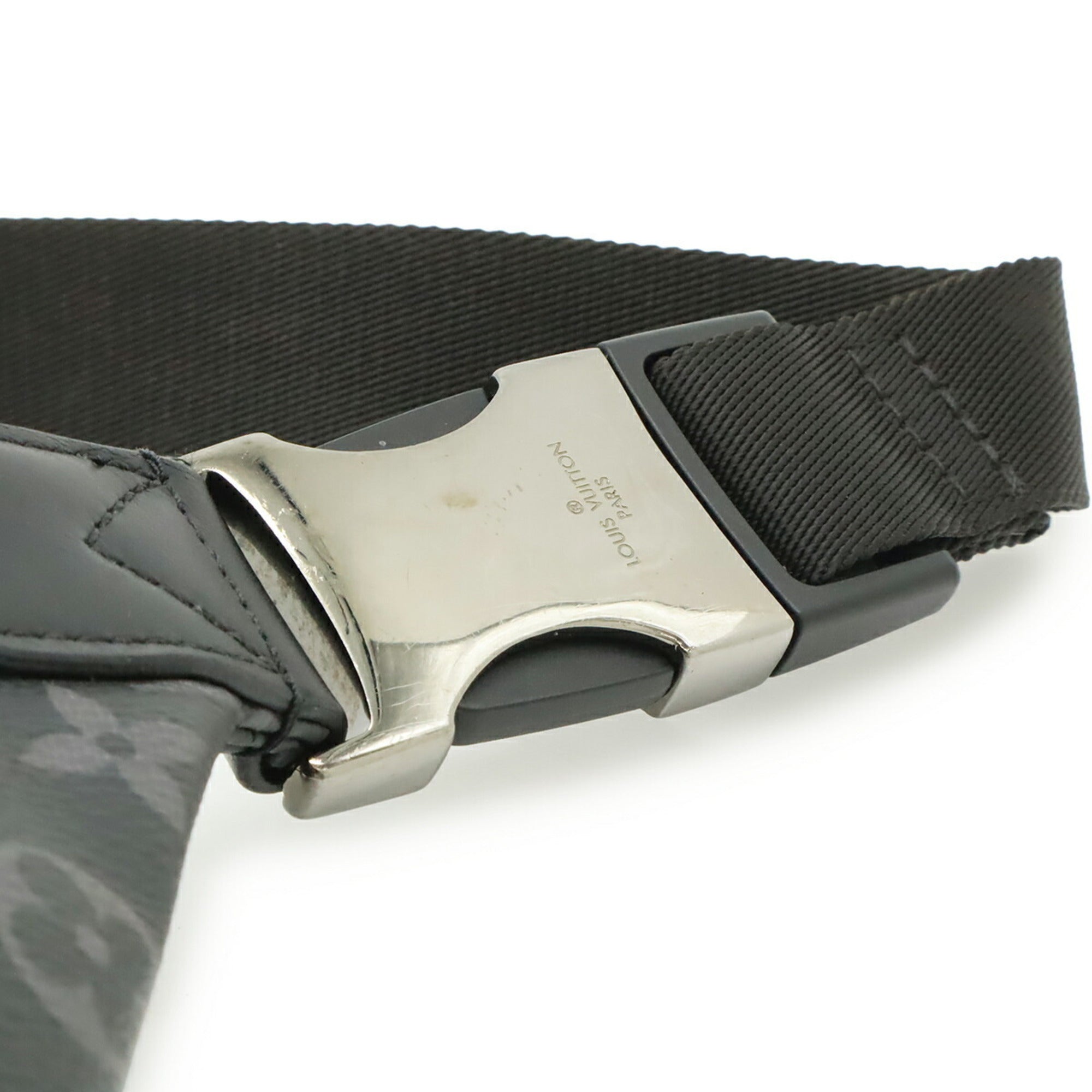 Louis Vuitton Monogram Eclipse Monogram Eclipse Monogram Eclipse Leather Fanny Pack (Pre-Owned)
