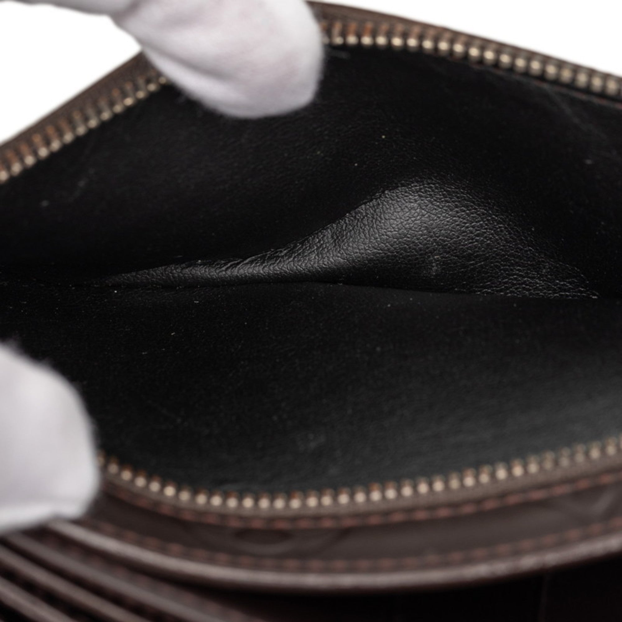Louis Vuitton Brown Monogram Glacé Monogram Monogram Coin Purse/Coin Case (Pre-Owned)