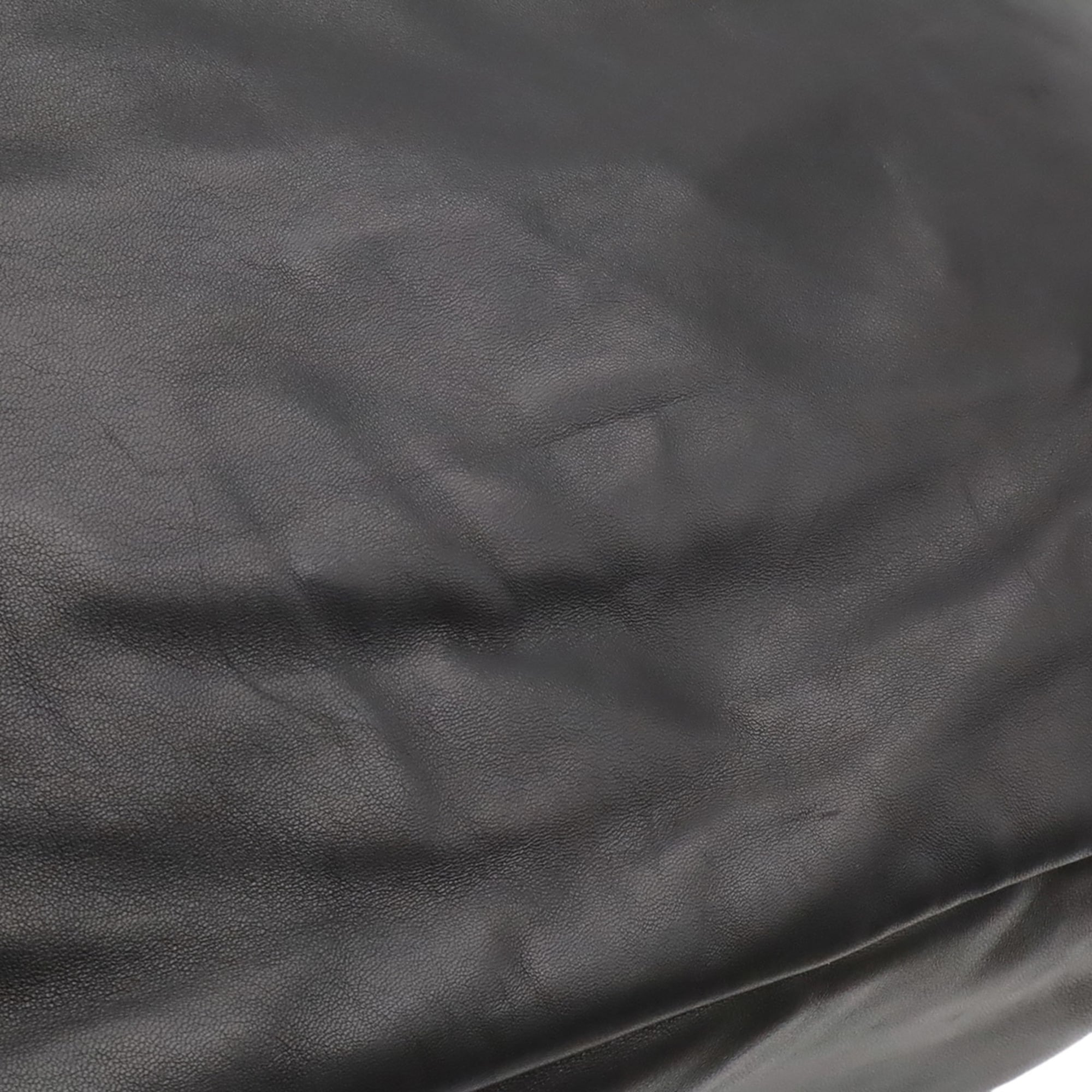 Prada Black Nero Nylon Leather Shoulder Bag Tote Bag (Pre-Owned)