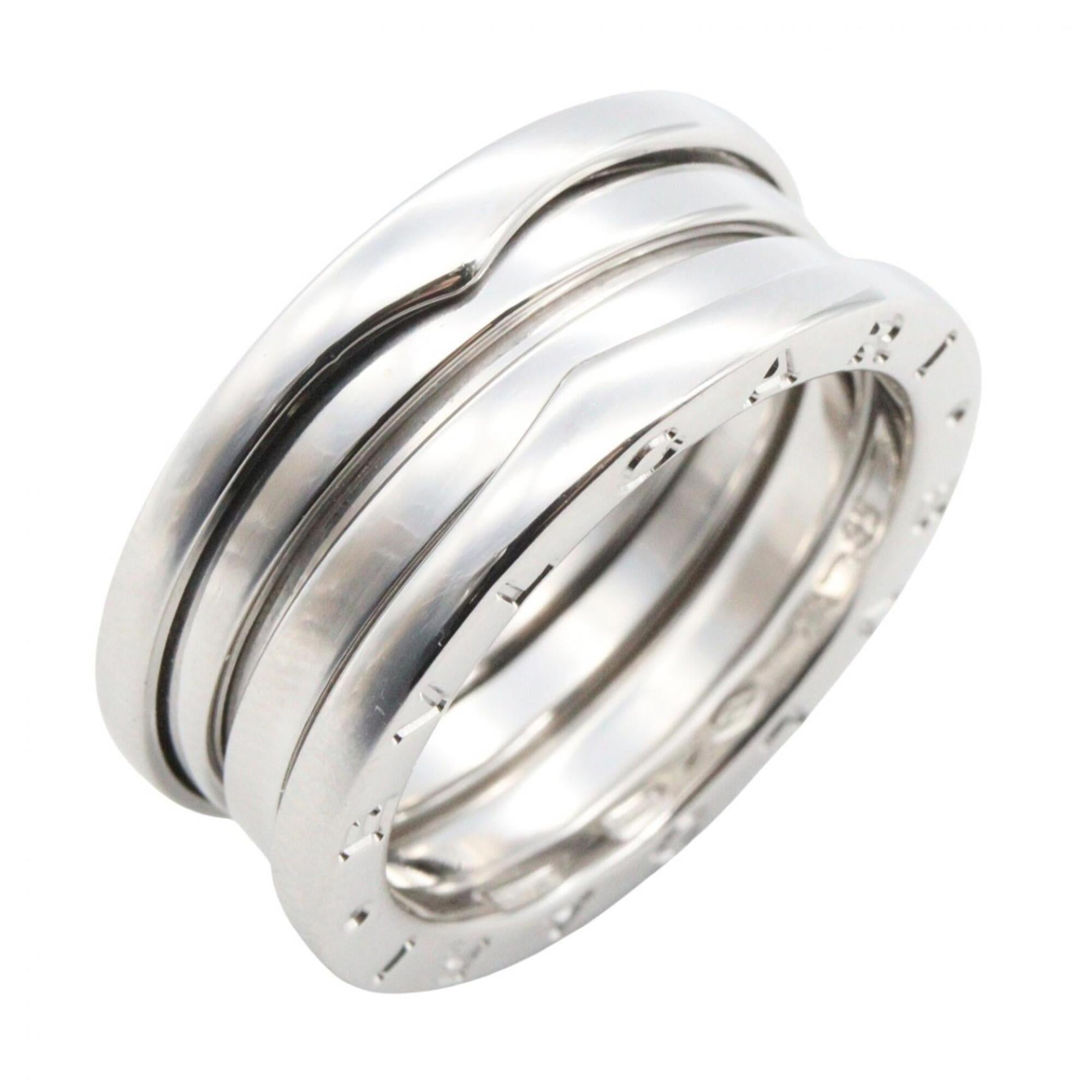 Bvlgari Silver White Gold (18K) Band Ring (Pre-Owned)