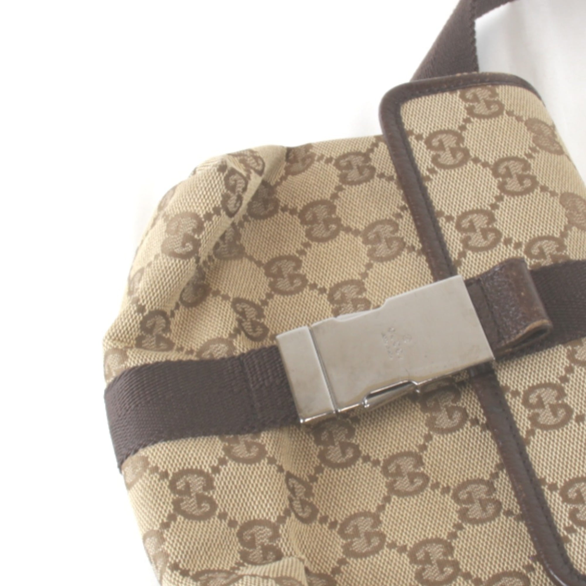 Gucci Beige Gg Canvas Fanny Pack (Pre-Owned)