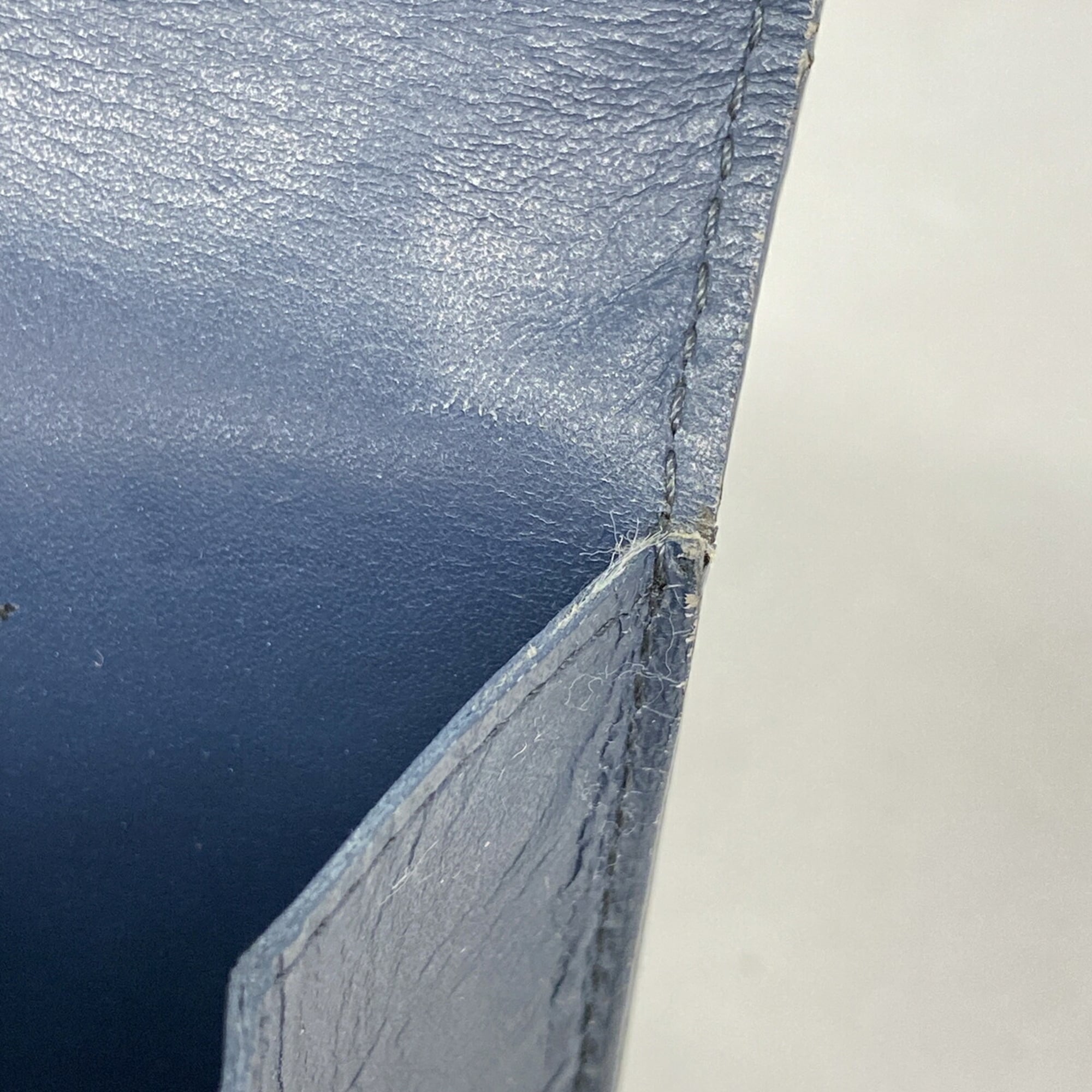 Louis Vuitton Blue Long Wallet (Bi-Fold) (Pre-Owned)