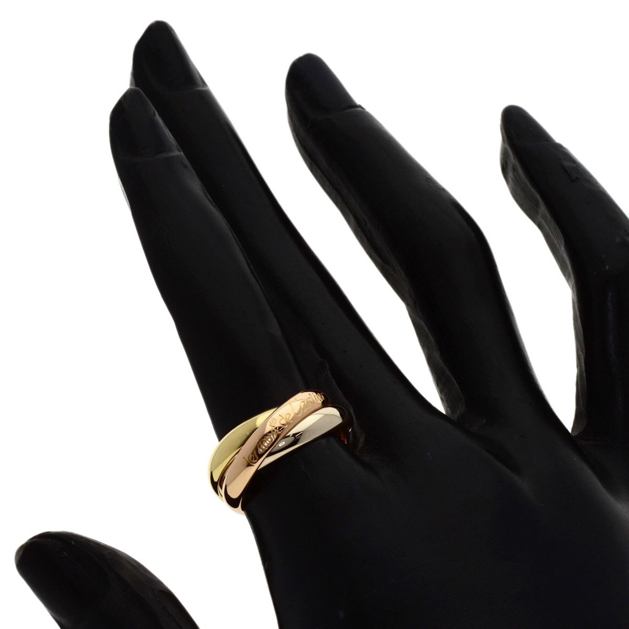 Cartier Yellow Gold (18K) Pink Gold (18K) White Gold (18K) Band Ring (Pre-Owned)