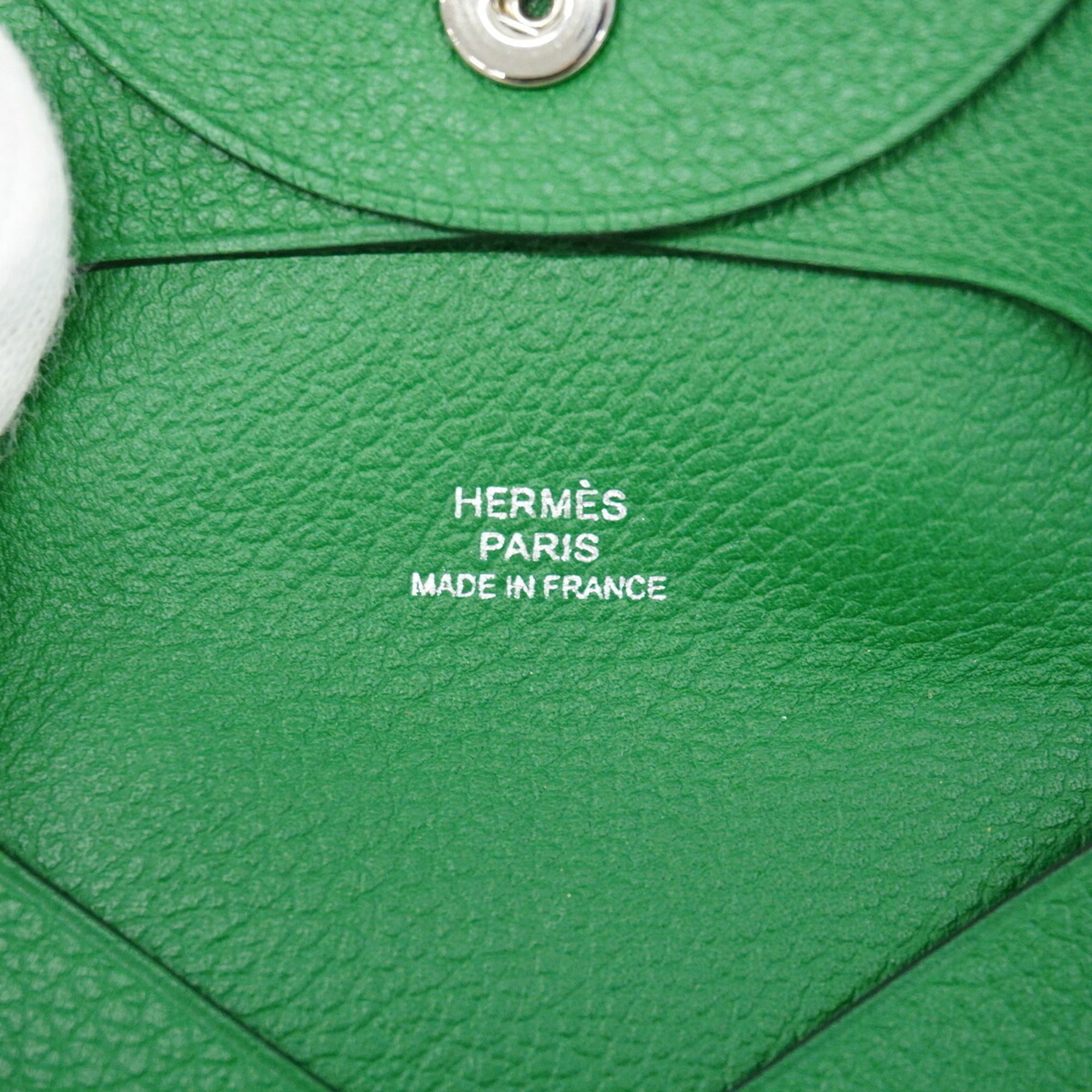 Hermes Bambou Coin Purse/Coin Case (Pre-Owned)