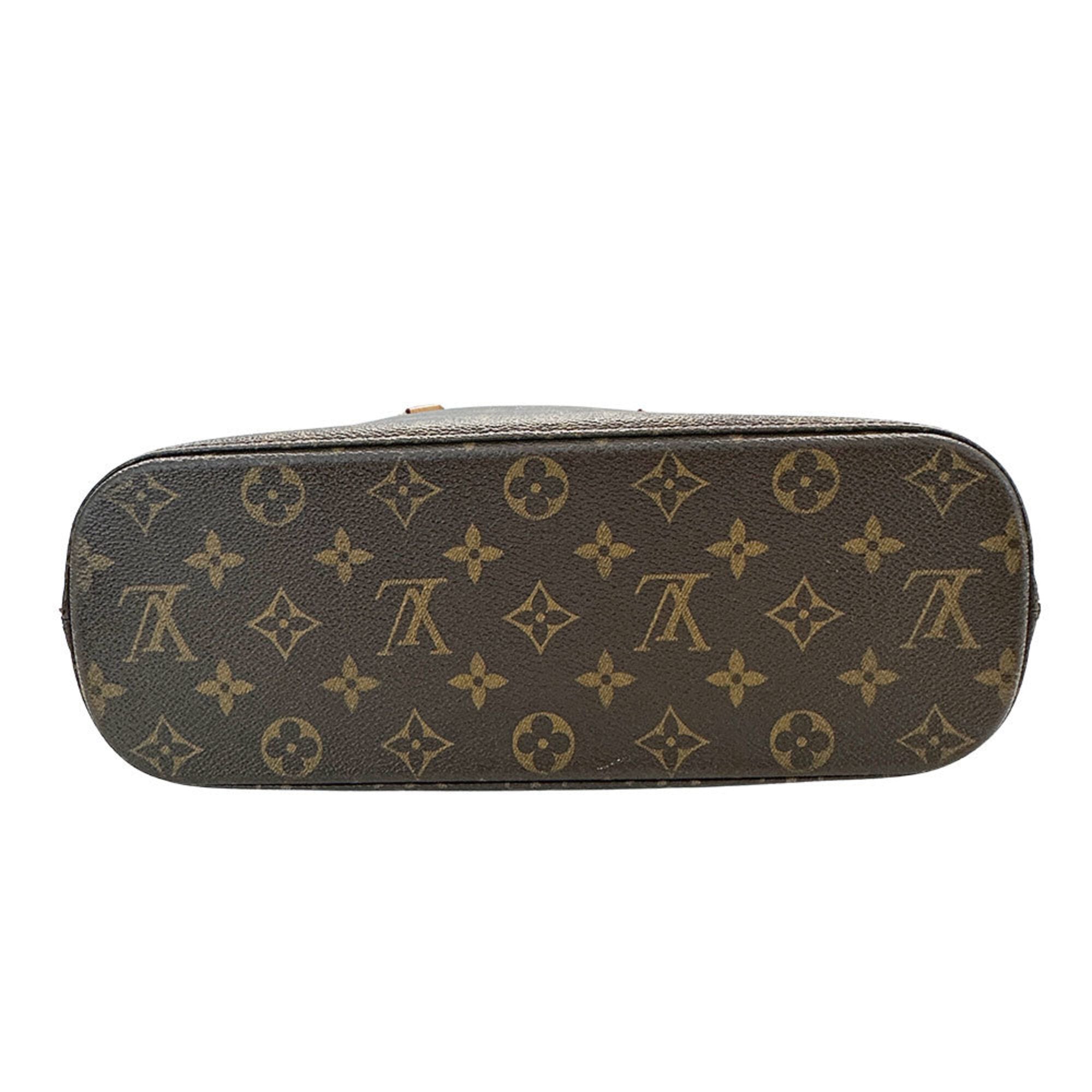 Louis Vuitton Brown Monogram Canvas Handbag Tote Bag (Pre-Owned)