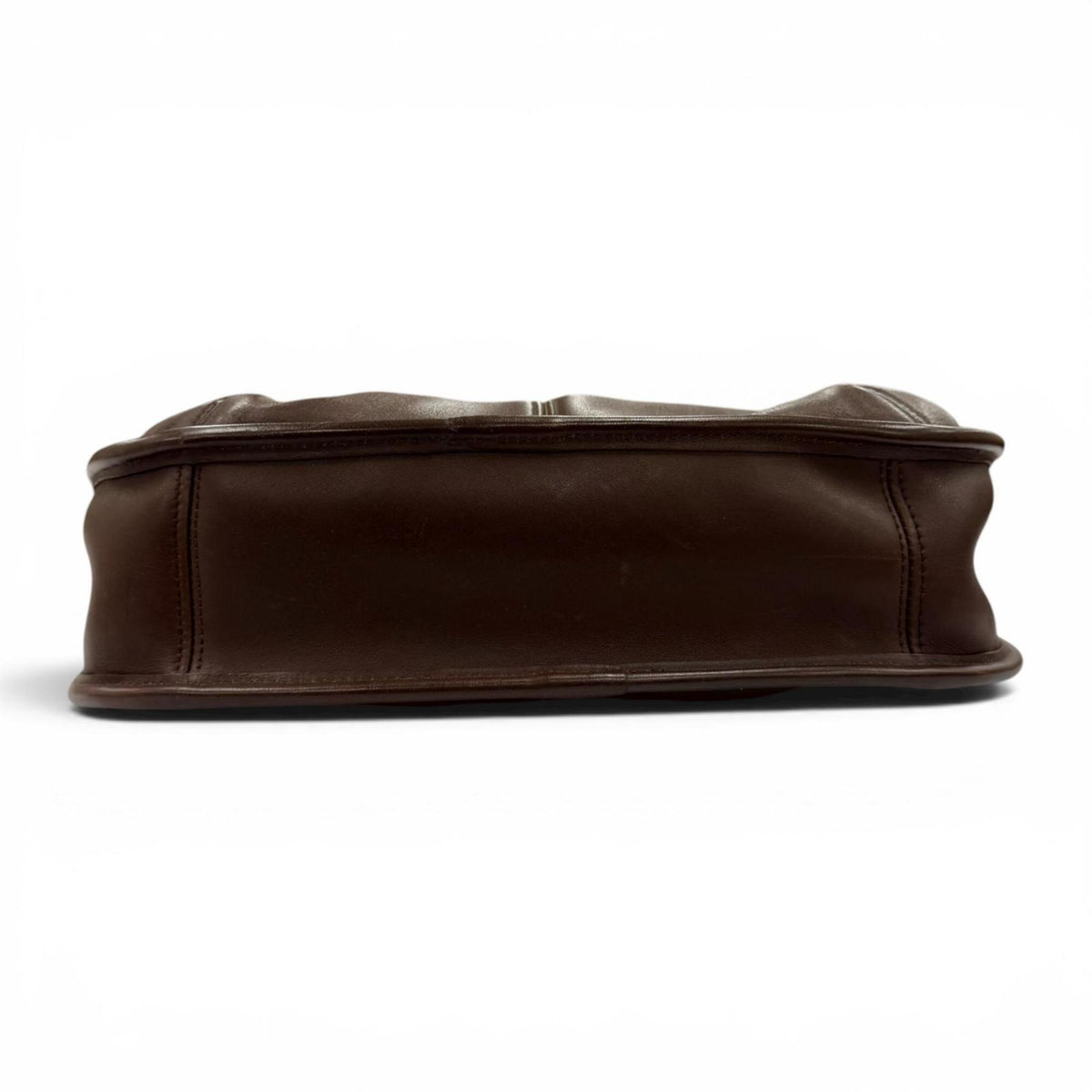 Coach Brown Leather Shoulder Bag (Pre-Owned)