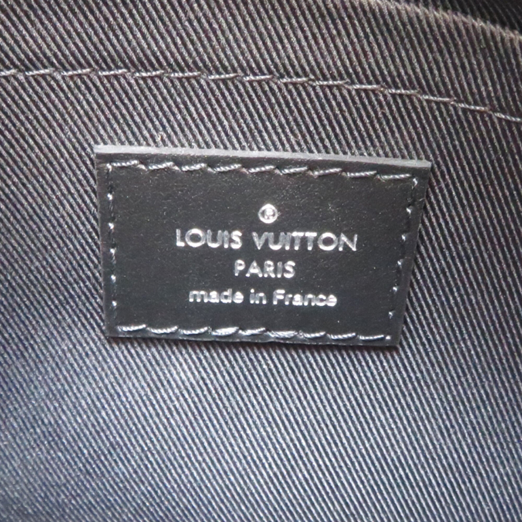 Louis Vuitton Black Monogram Eclipse Shoulder Bag (Pre-Owned)