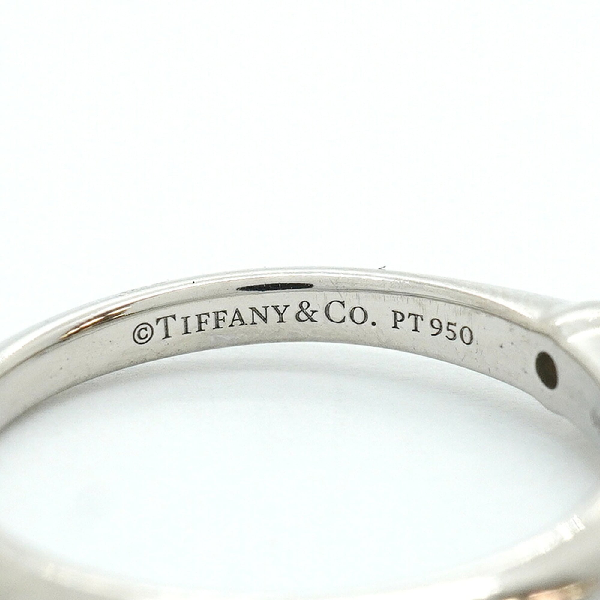 Tiffany Platinum 950 Band Ring (Pre-Owned)
