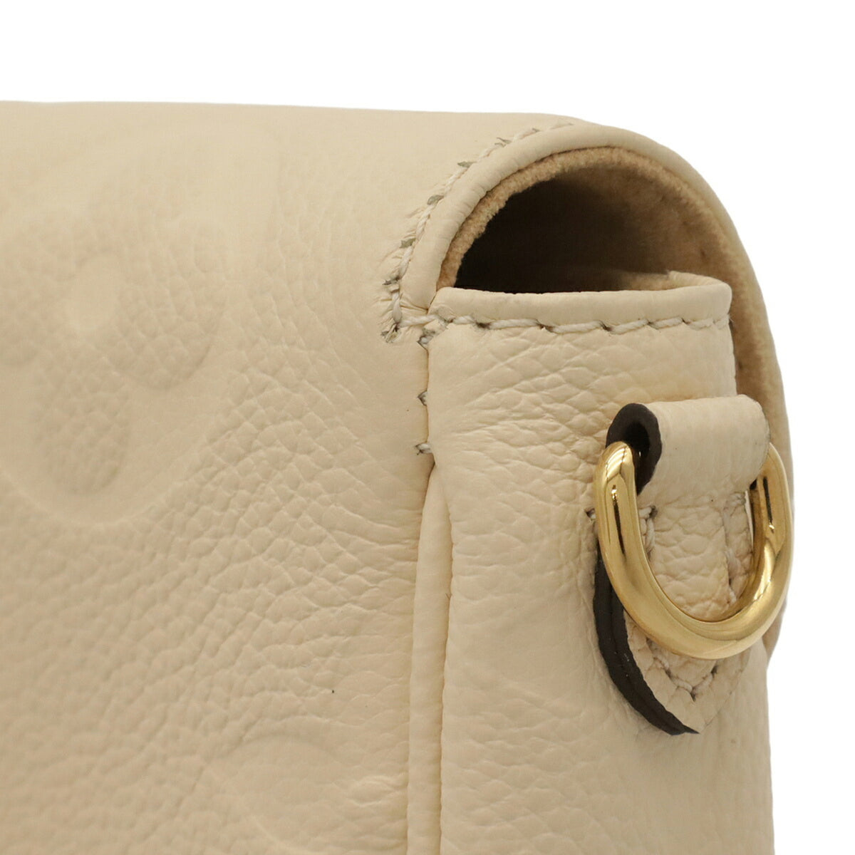 Louis Vuitton Monogram Empreinte Cream Monogram Empreinte Shoulder Bag (Pre-Owned)