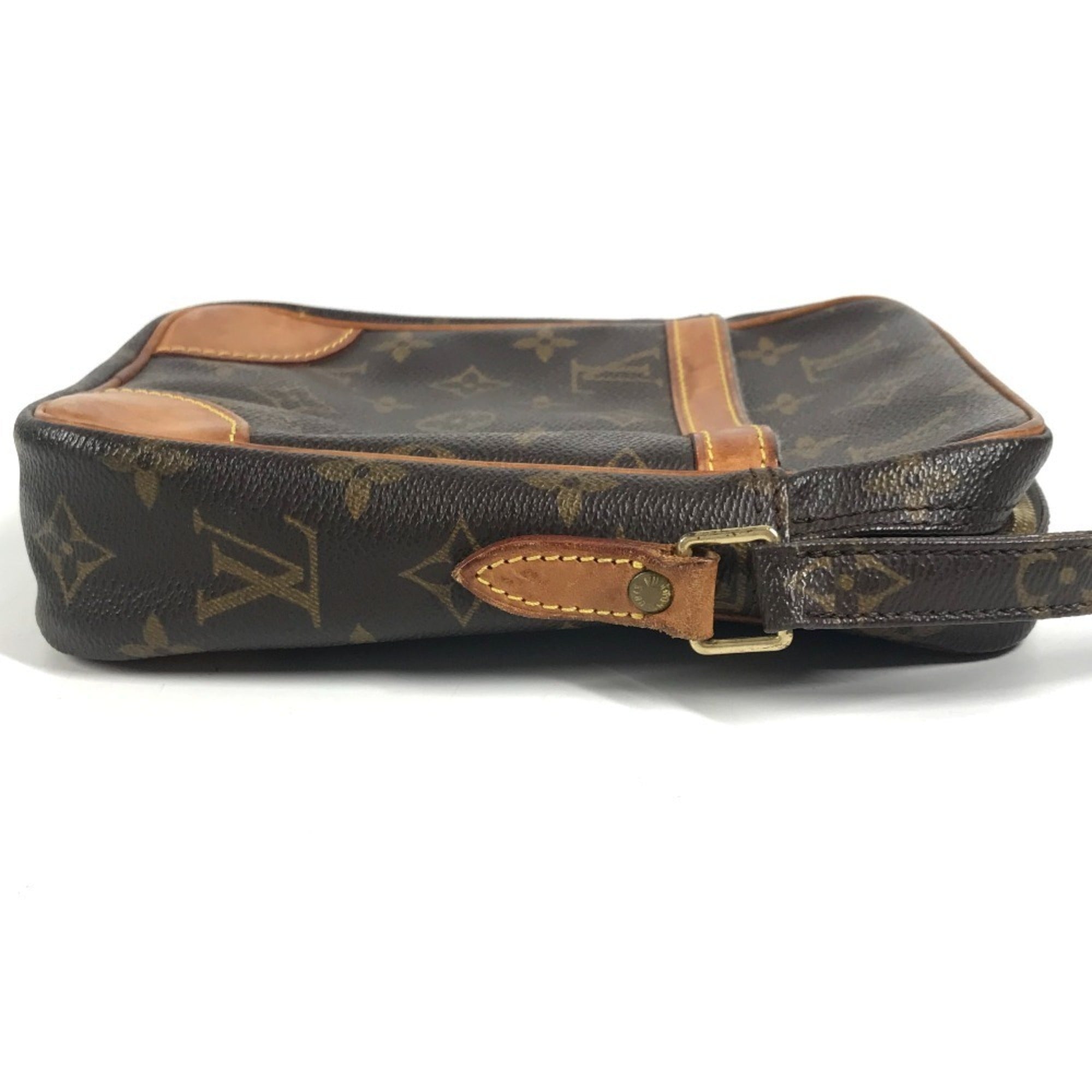Louis Vuitton Brown Monogram Canvas Pochette Shoulder Bag (Pre-Owned)