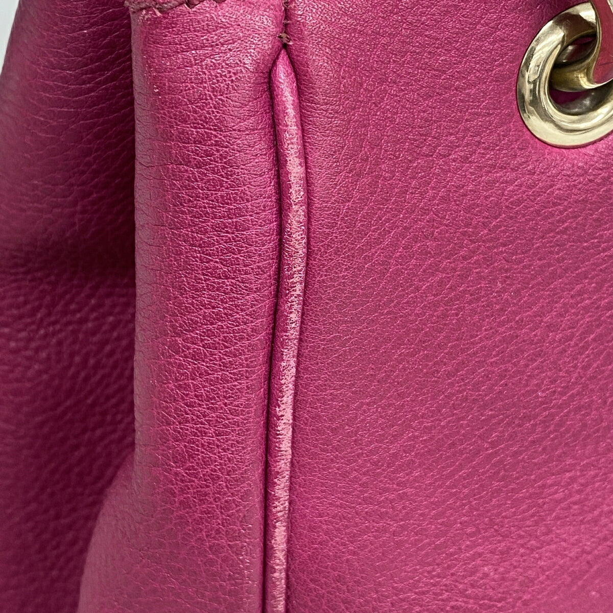 Gucci Purple Leather Handbag (Pre-Owned)