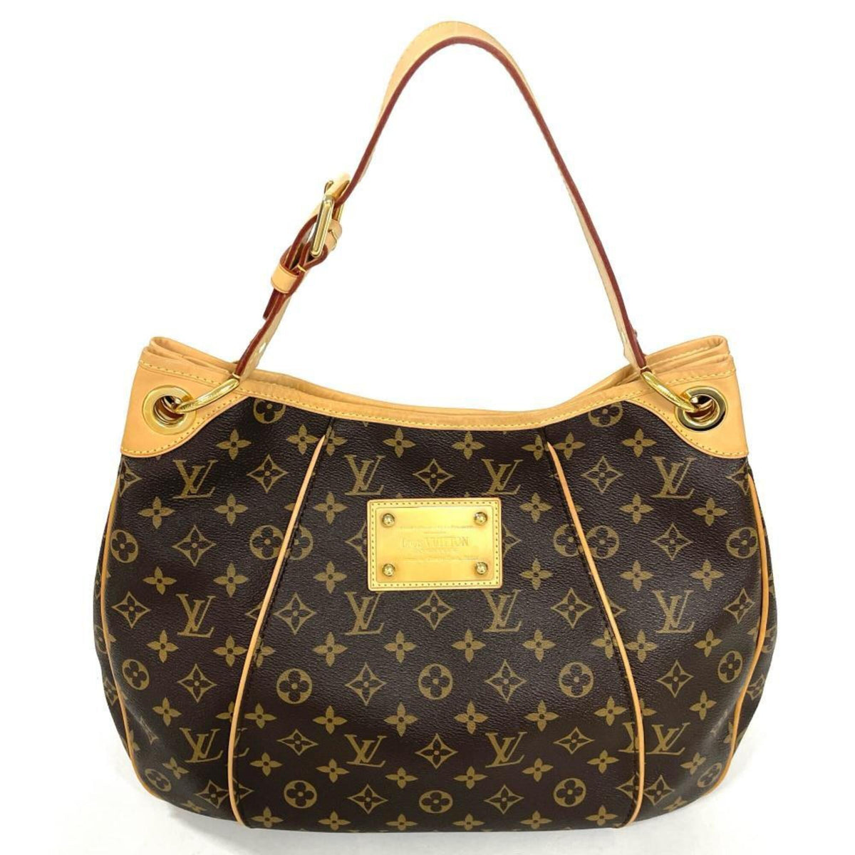 Louis Vuitton Brown Monogram Canvas Shoulder Bag (Pre-Owned)