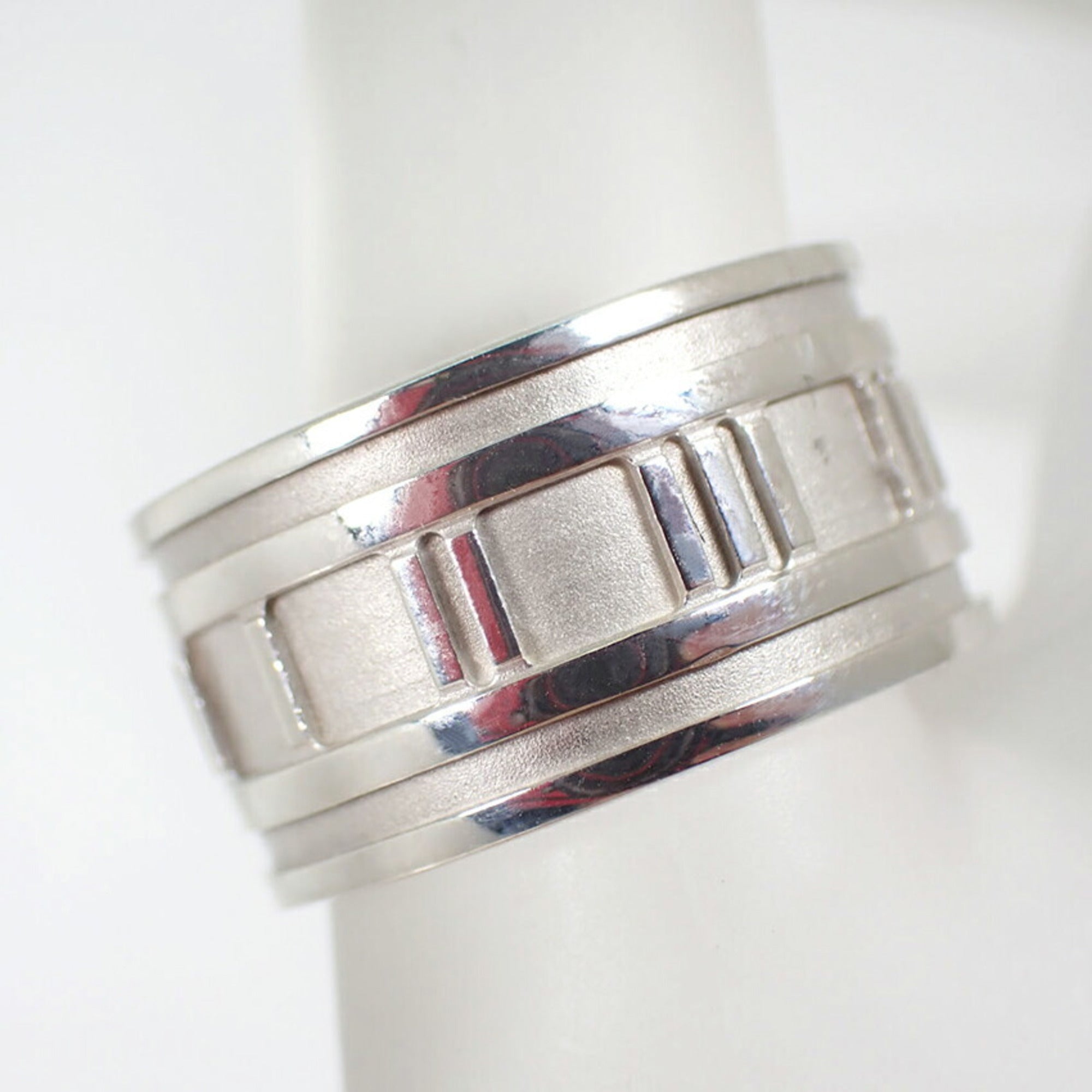 Tiffany Sterling Silver 925 Band Ring (Pre-Owned)
