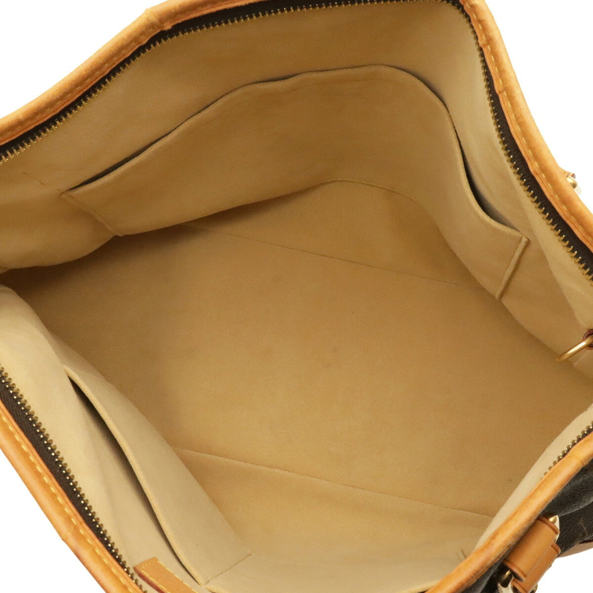 Louis Vuitton Brown Monogram Canvas Pvc Coated Canvas Shoulder Bag Tote Bag (Pre-Owned)