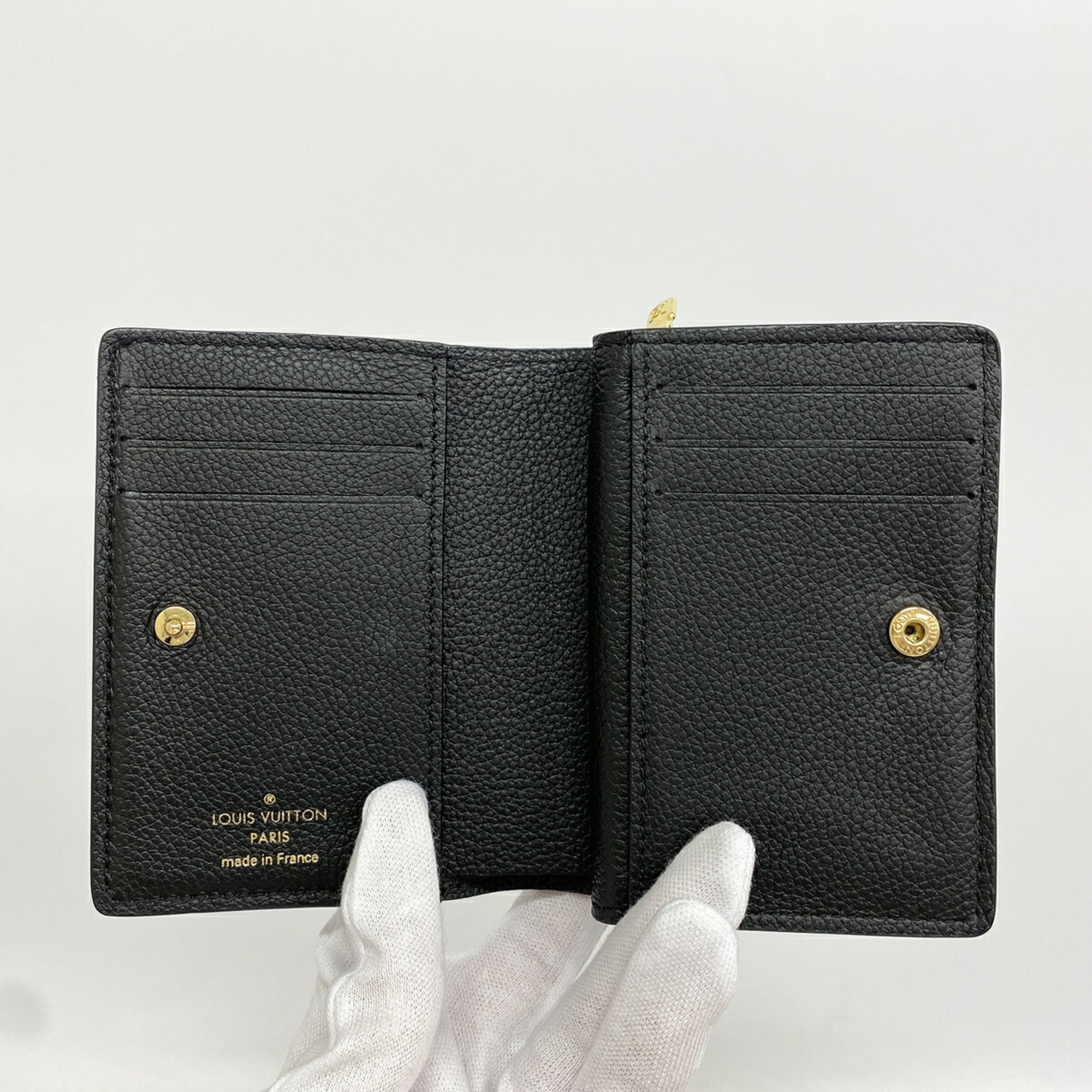 Louis Vuitton Noir Wallet (Bi-Fold) (Pre-Owned)