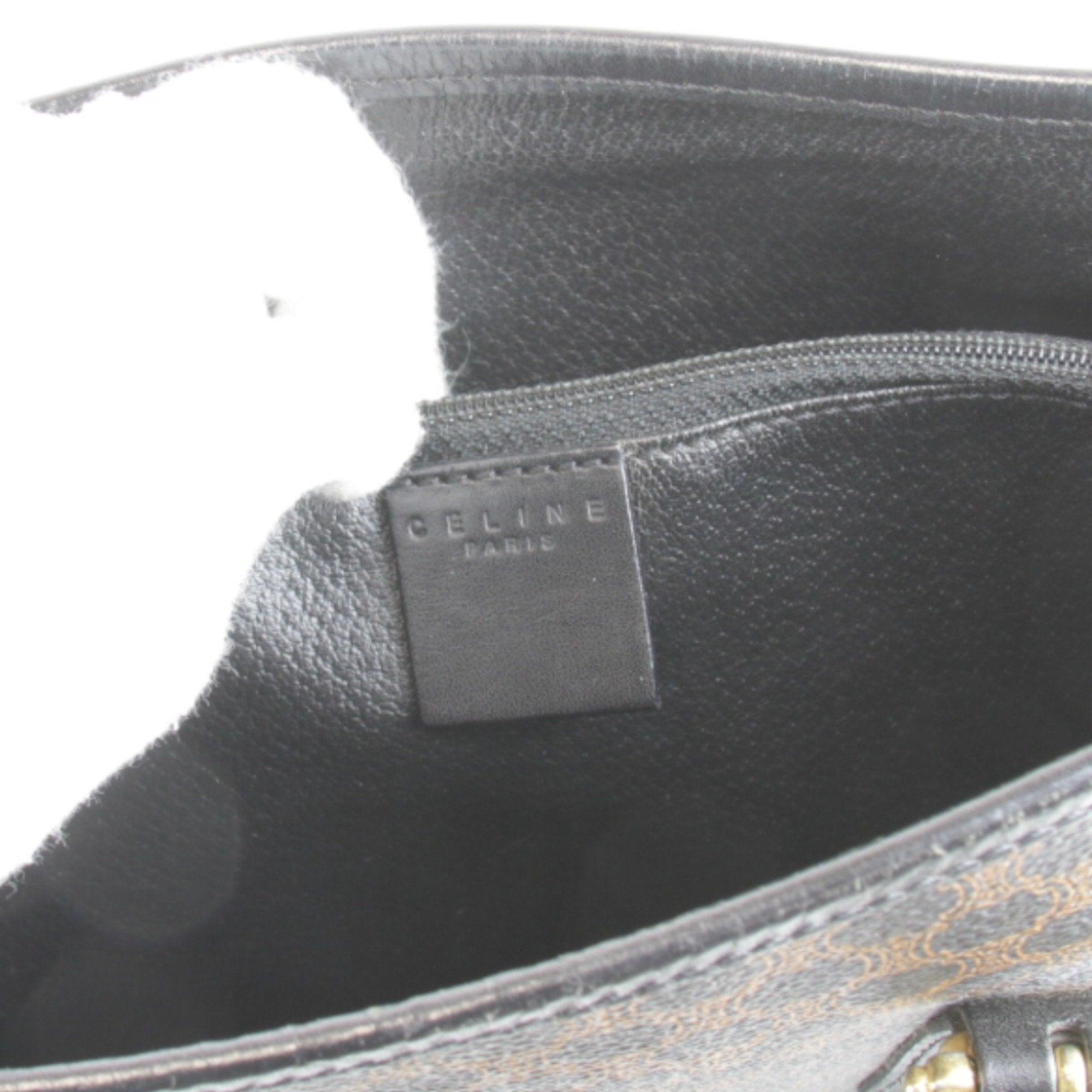 Celine Black Pvc Handbag (Pre-Owned)