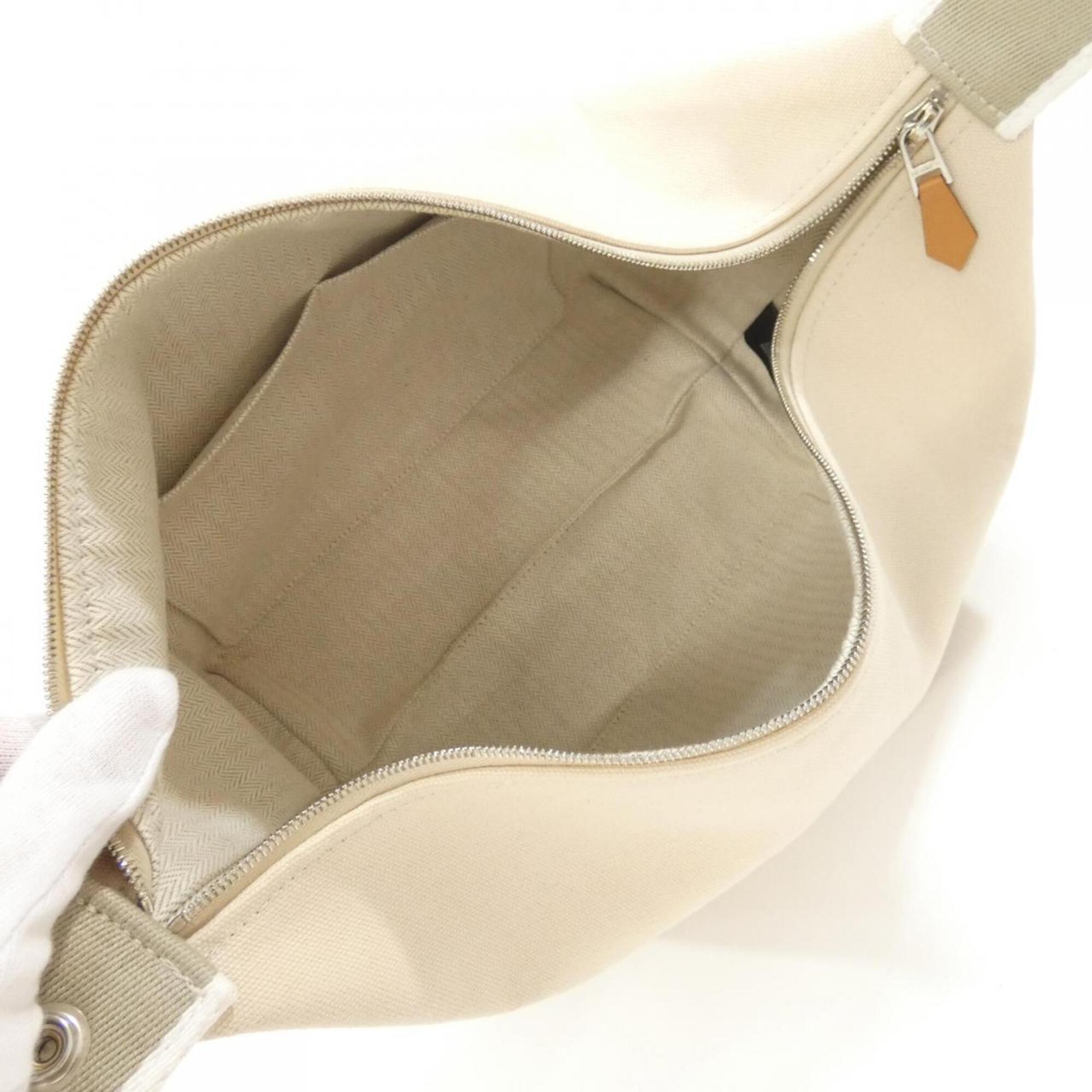 Hermes Natural Canvas Pouch (Pre-Owned)