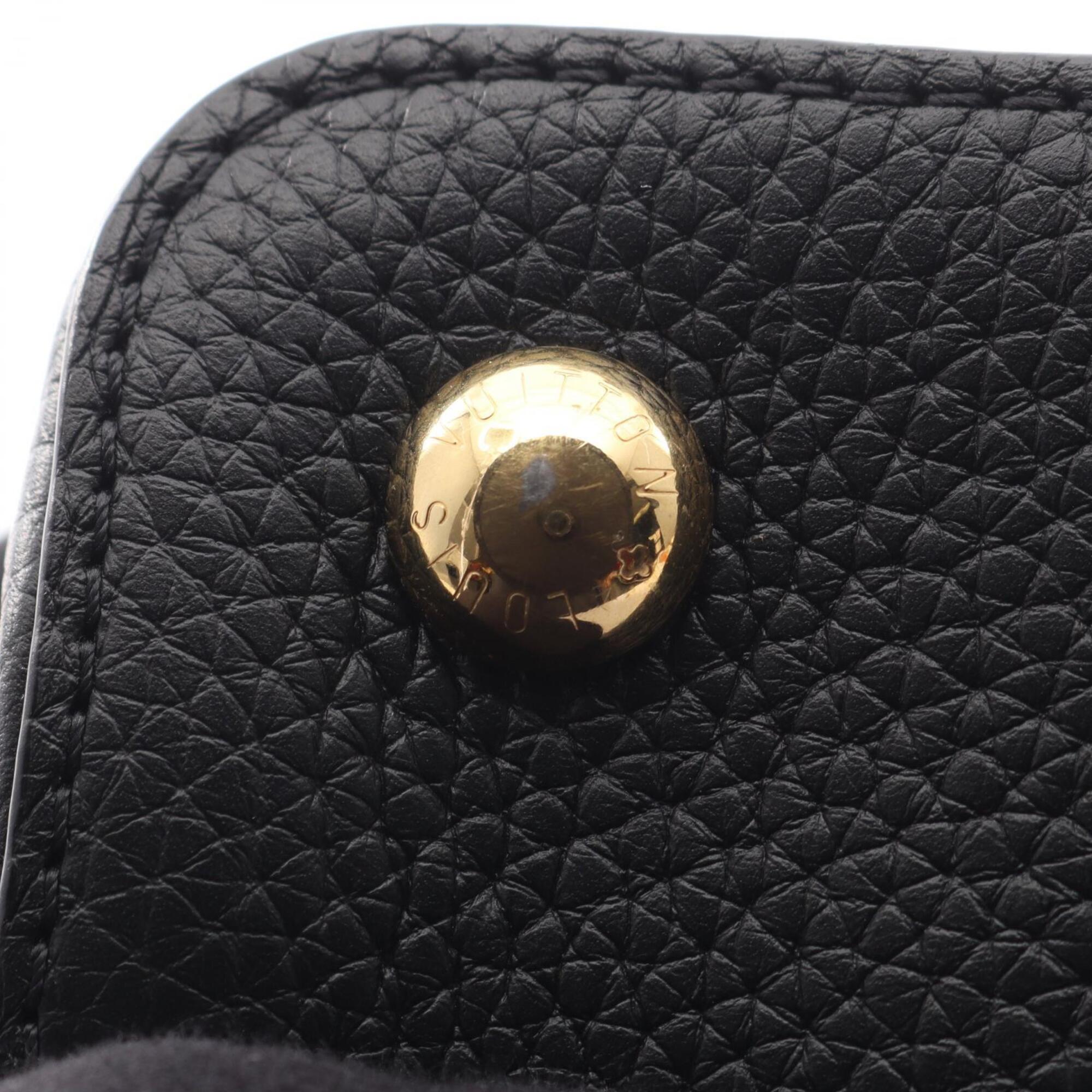 Louis Vuitton Black Ivory Pink Leather Handbag (Pre-Owned)