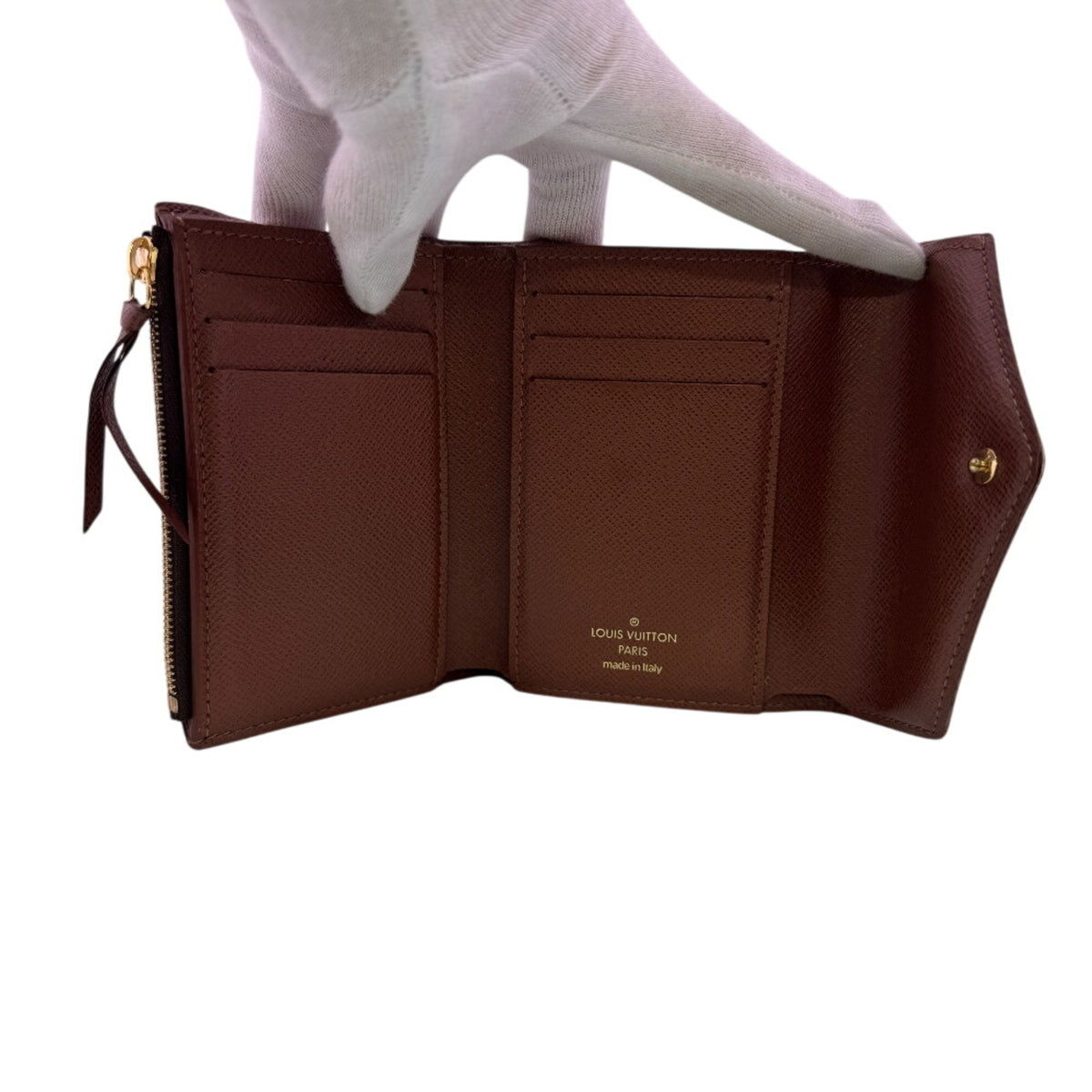 Louis Vuitton Monogram Brown Monogram Wallet (Tri-Fold) (Pre-Owned)