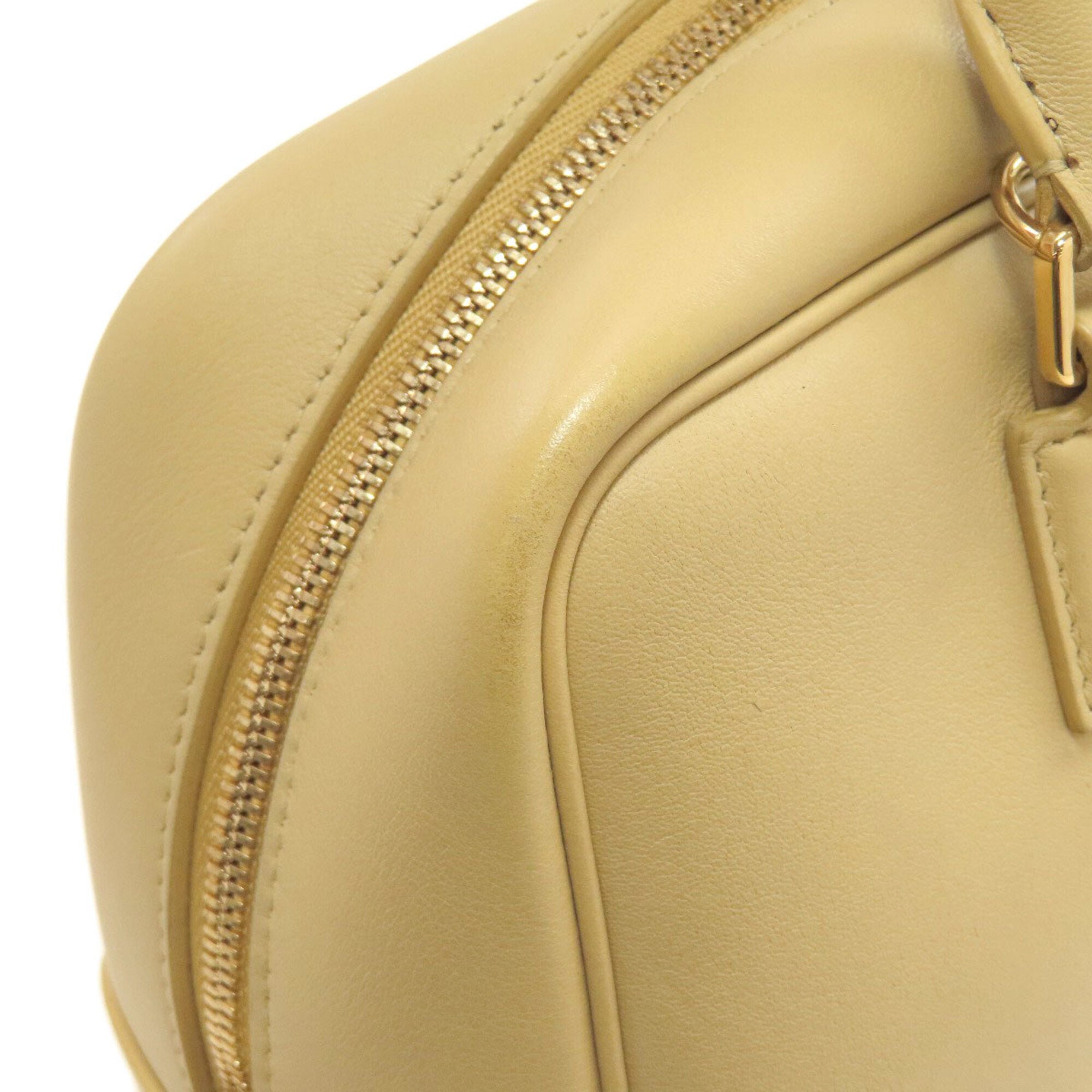 Loewe Amazona Yellow Leather Handbag (Pre-Owned)