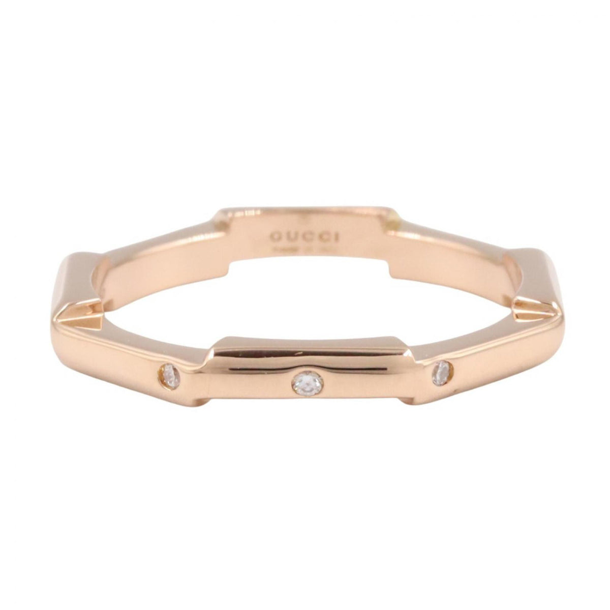 Gucci Pink Gold (18K) Band Ring (Pre-Owned)