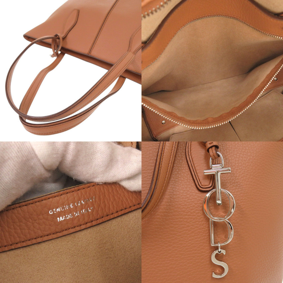 Tod's Brown Leather Tote Bag (Pre-Owned)