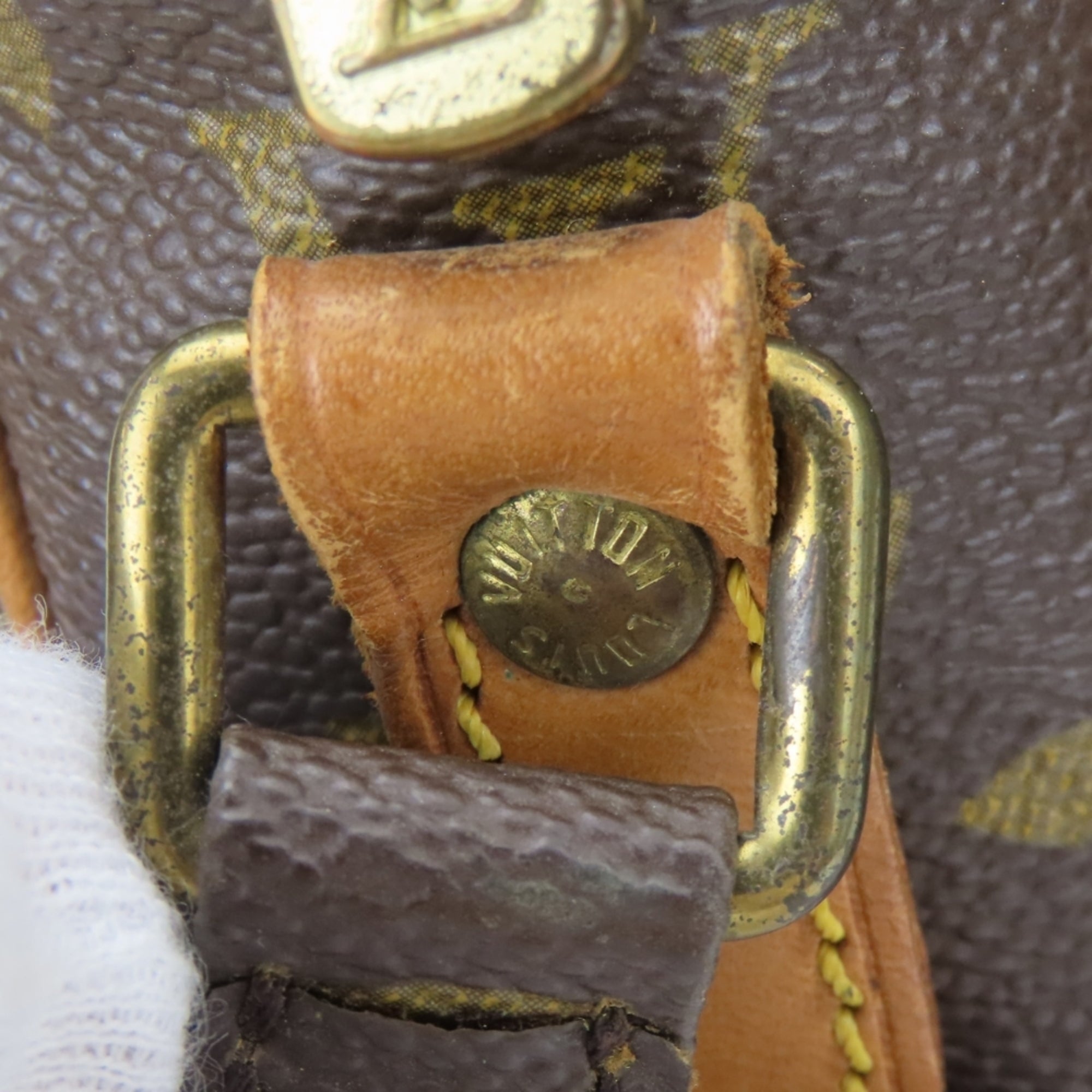 Louis Vuitton Brown Galle Monogram Shoulder Bag (Pre-Owned)