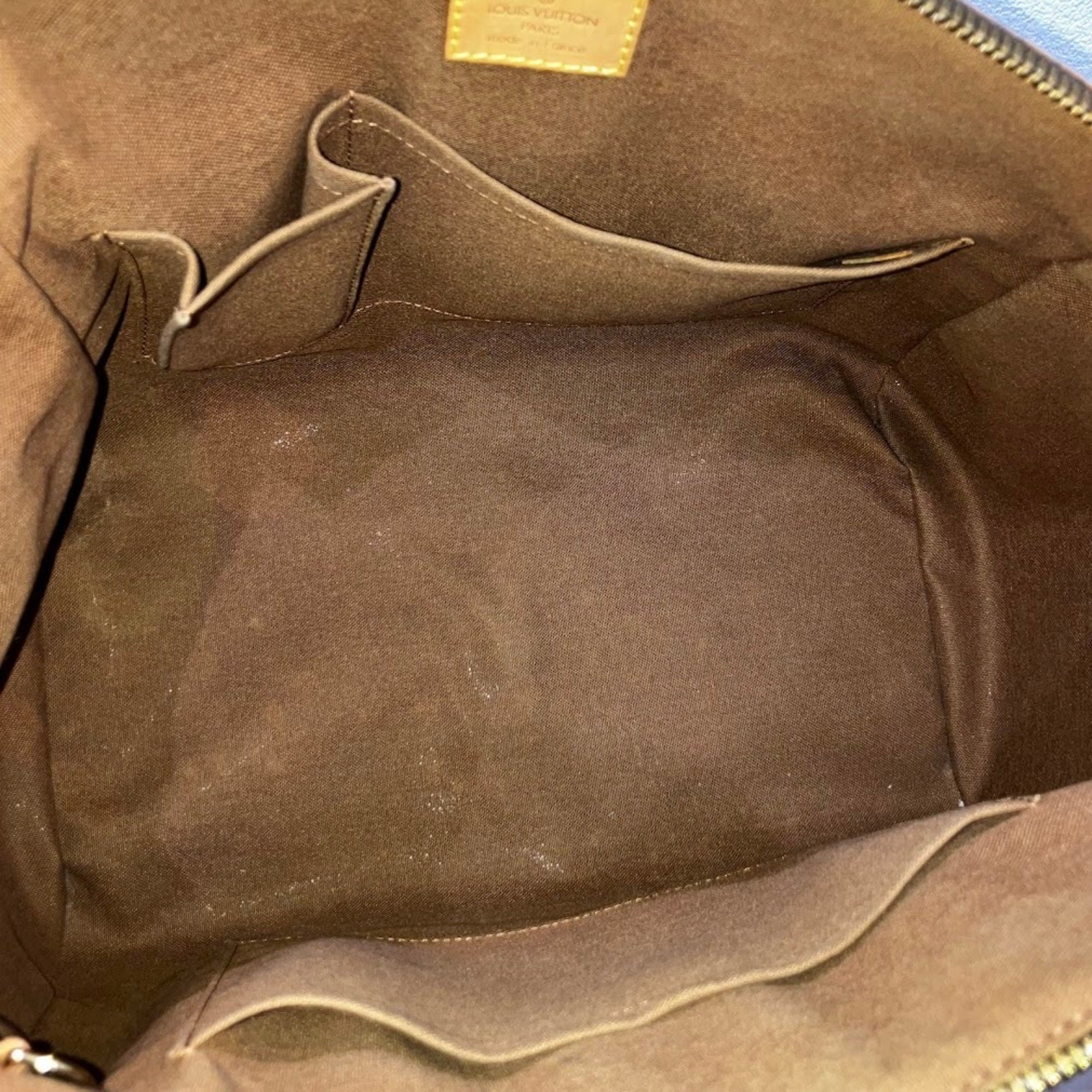 Louis Vuitton Brown Pvc Handbag (Pre-Owned)