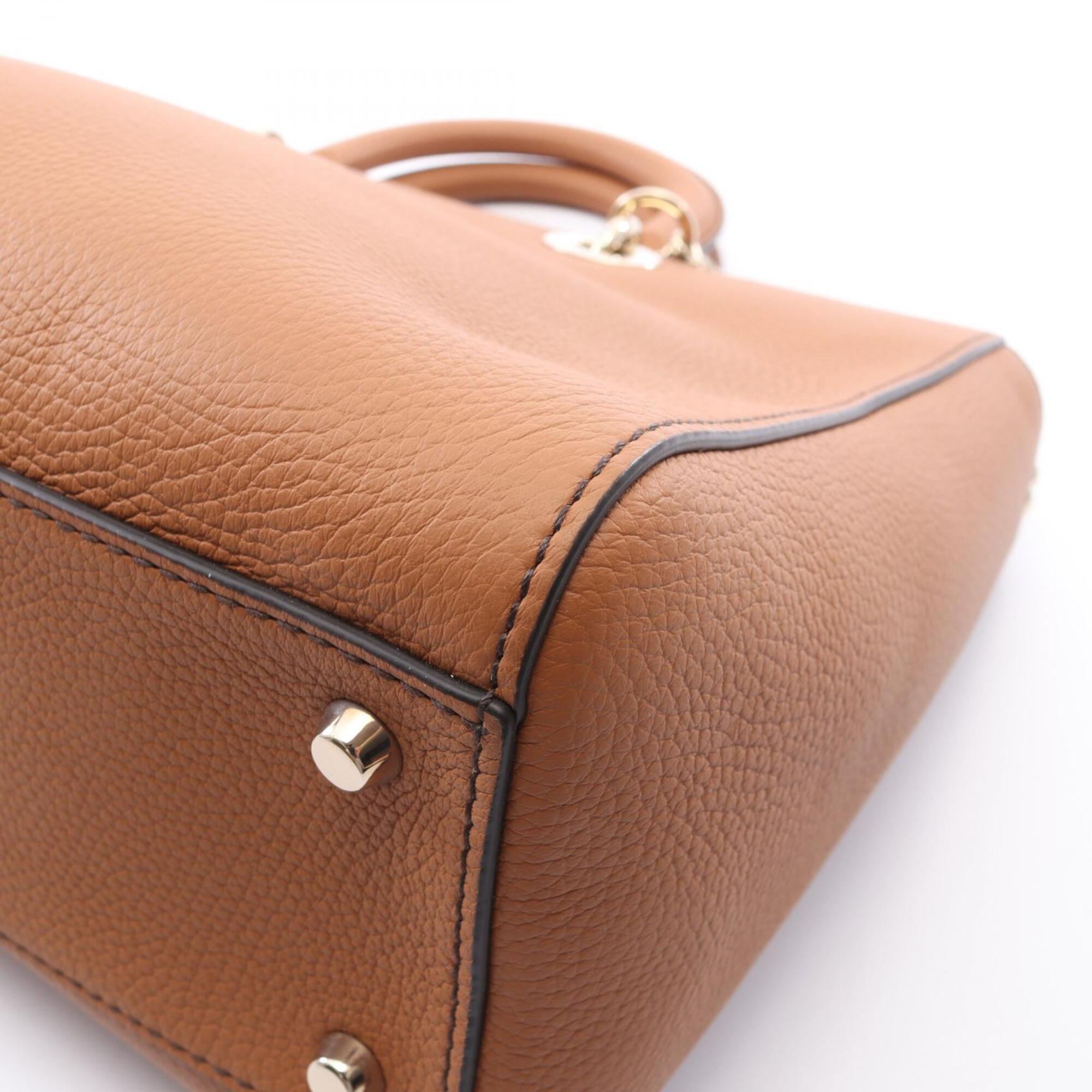 Christian Dior Brown Leather Handbag (Pre-Owned)