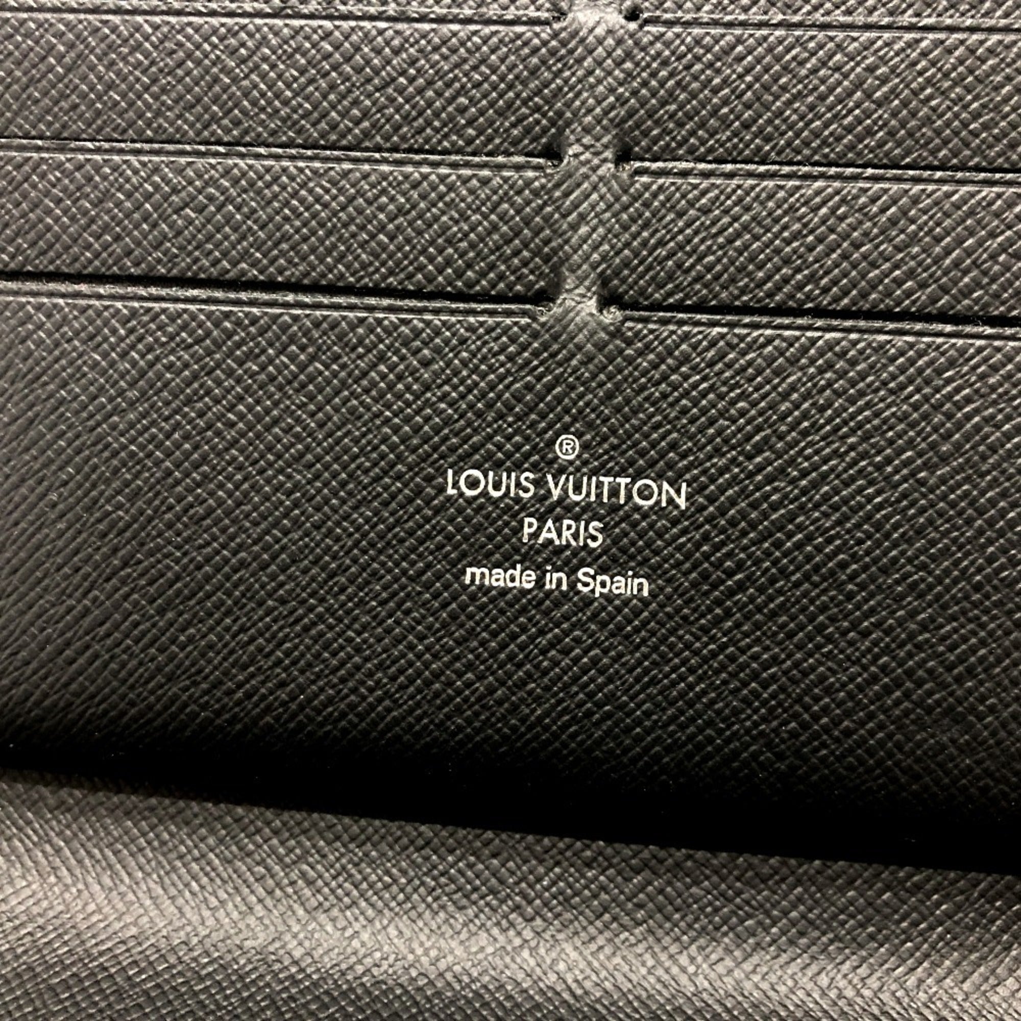 Louis Vuitton Epi Black Epi Leather Long Wallet (Bi-Fold) (Pre-Owned)