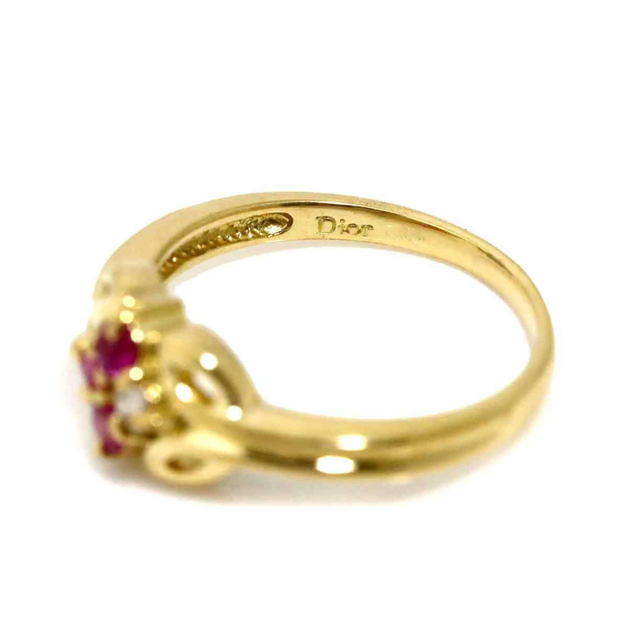 Christian Dior Yellow Gold (18K) Band Ring (Pre-Owned)