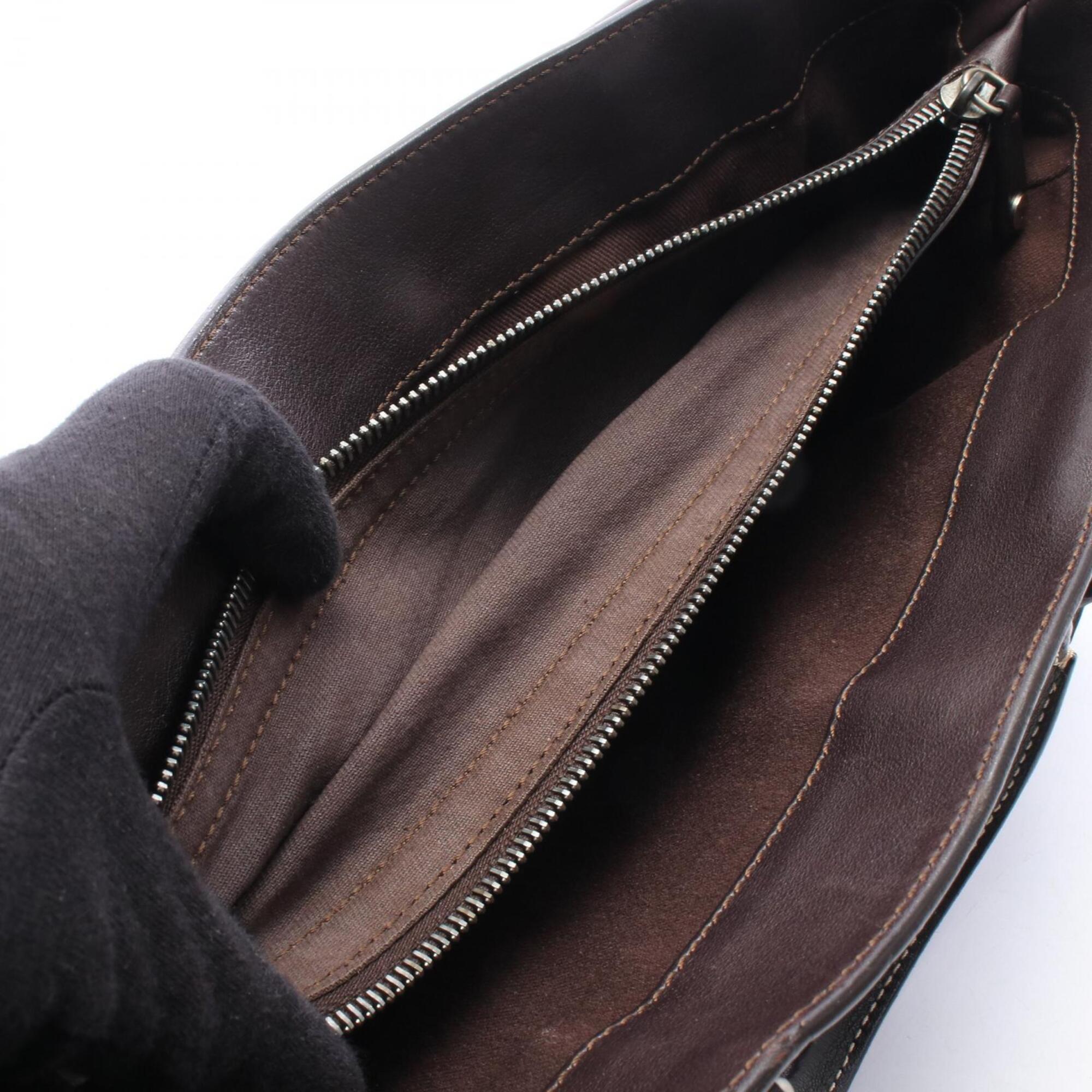 Celine Brown Leather Handbag (Pre-Owned)