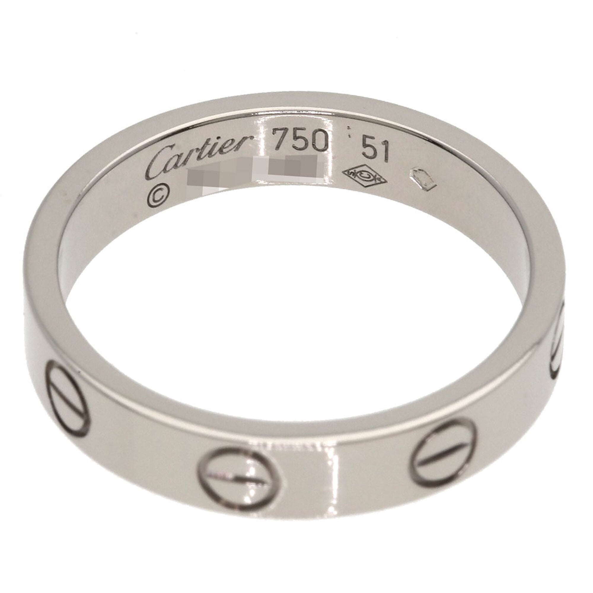 Cartier White Gold (18K) Band Ring (Pre-Owned)