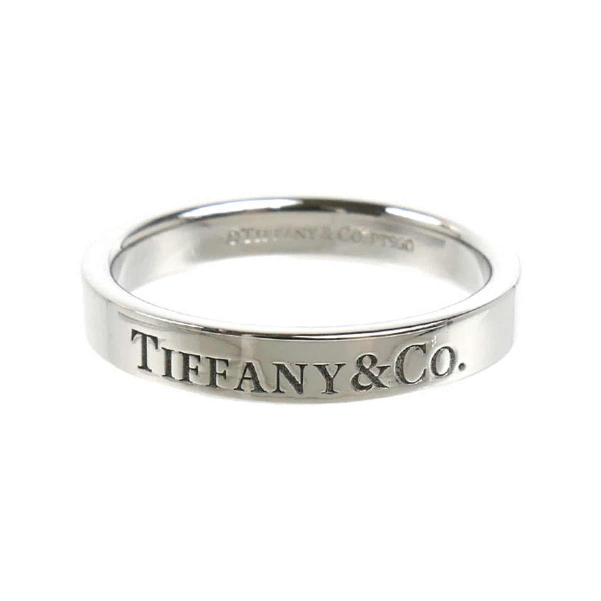 Tiffany Platinum 950 Band Ring (Pre-Owned)