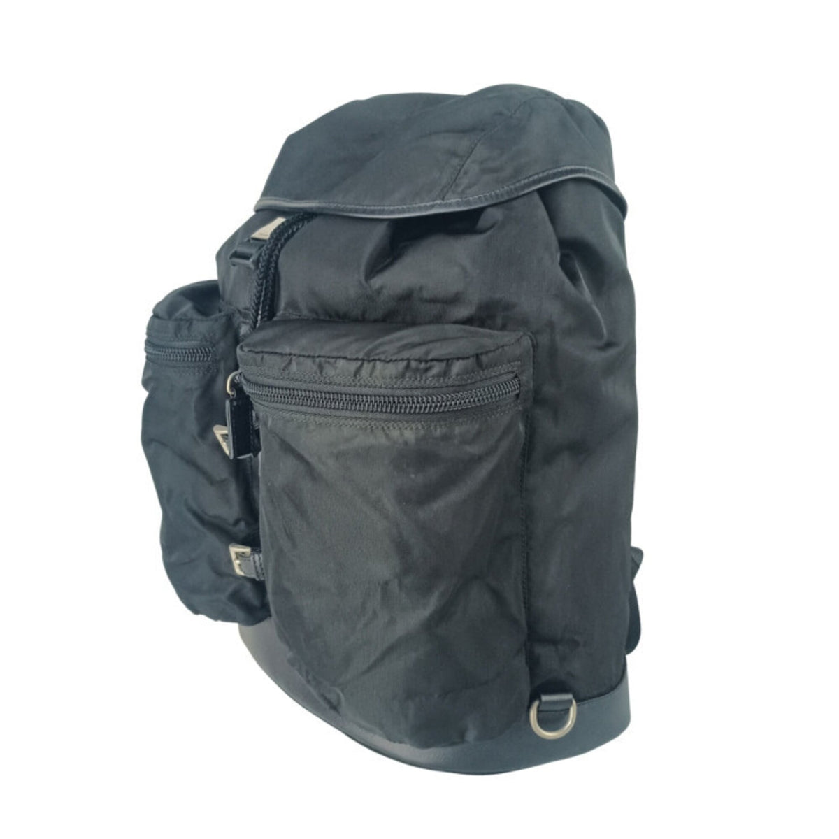 Prada Black Nylon Backpack (Pre-Owned)