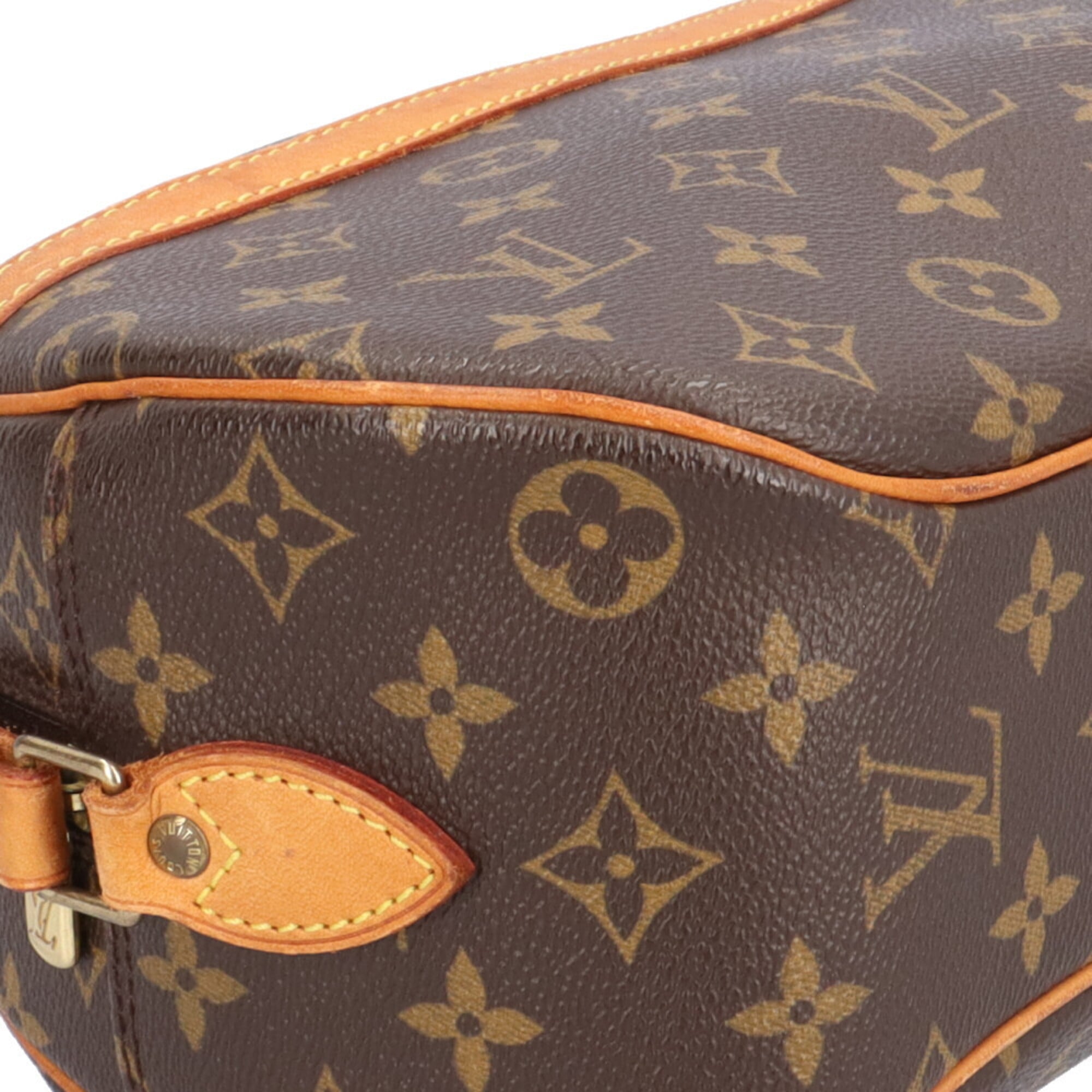 Louis Vuitton Monogram Brown Monogram Canvas Handbag Shoulder Bag (Pre-Owned)