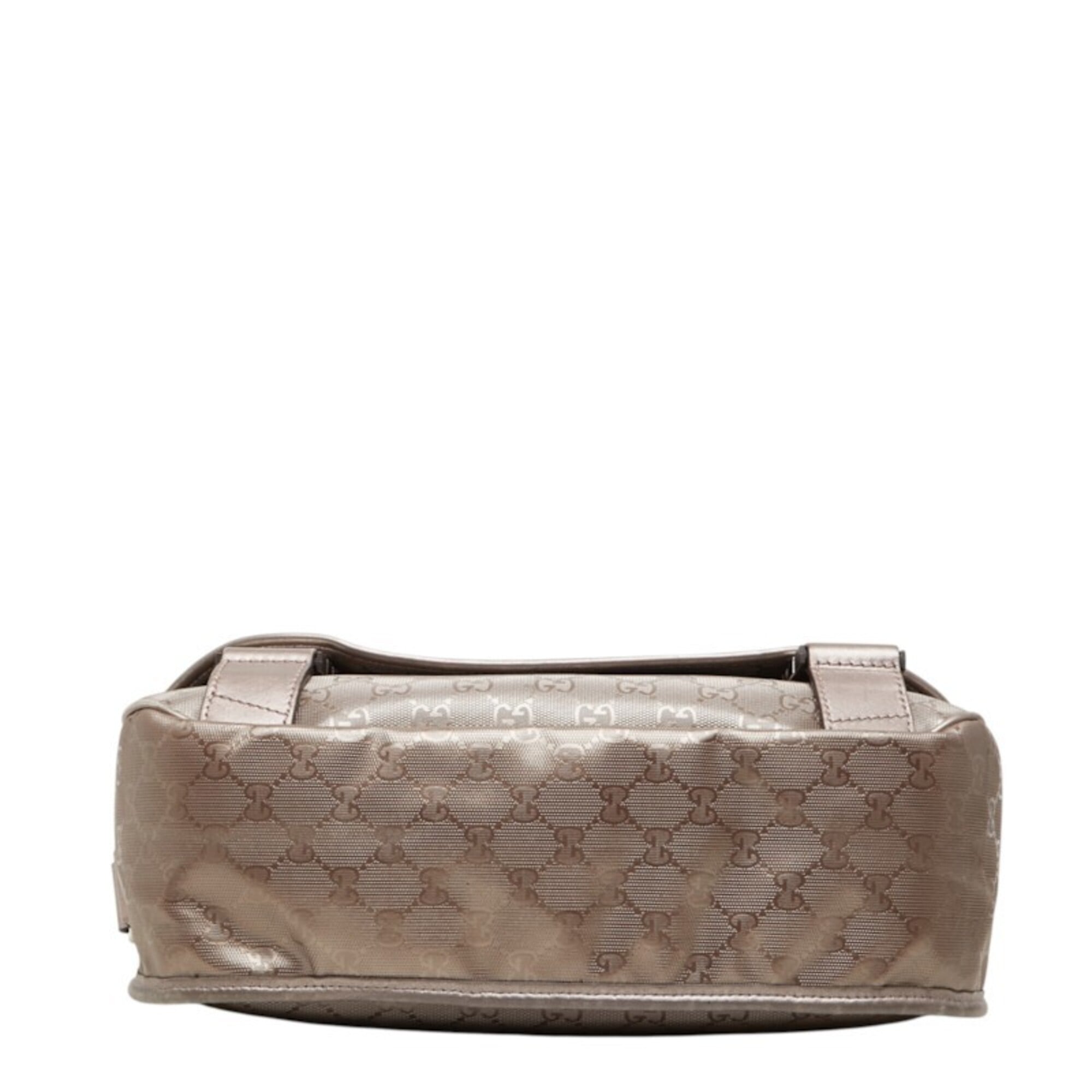 Gucci Brown Pvc Messenger Bag Shoulder Bag (Pre-Owned)